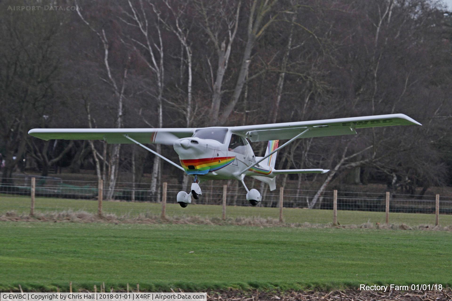 G-EWBC, 2001 Jabiru SK C/N PFA 274-13457, Rectory Farm New Years Day fly in
