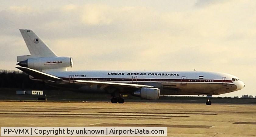 PP-VMX, 1981 McDonnell Douglas DC-10-30 C/N 47845, ex-slide