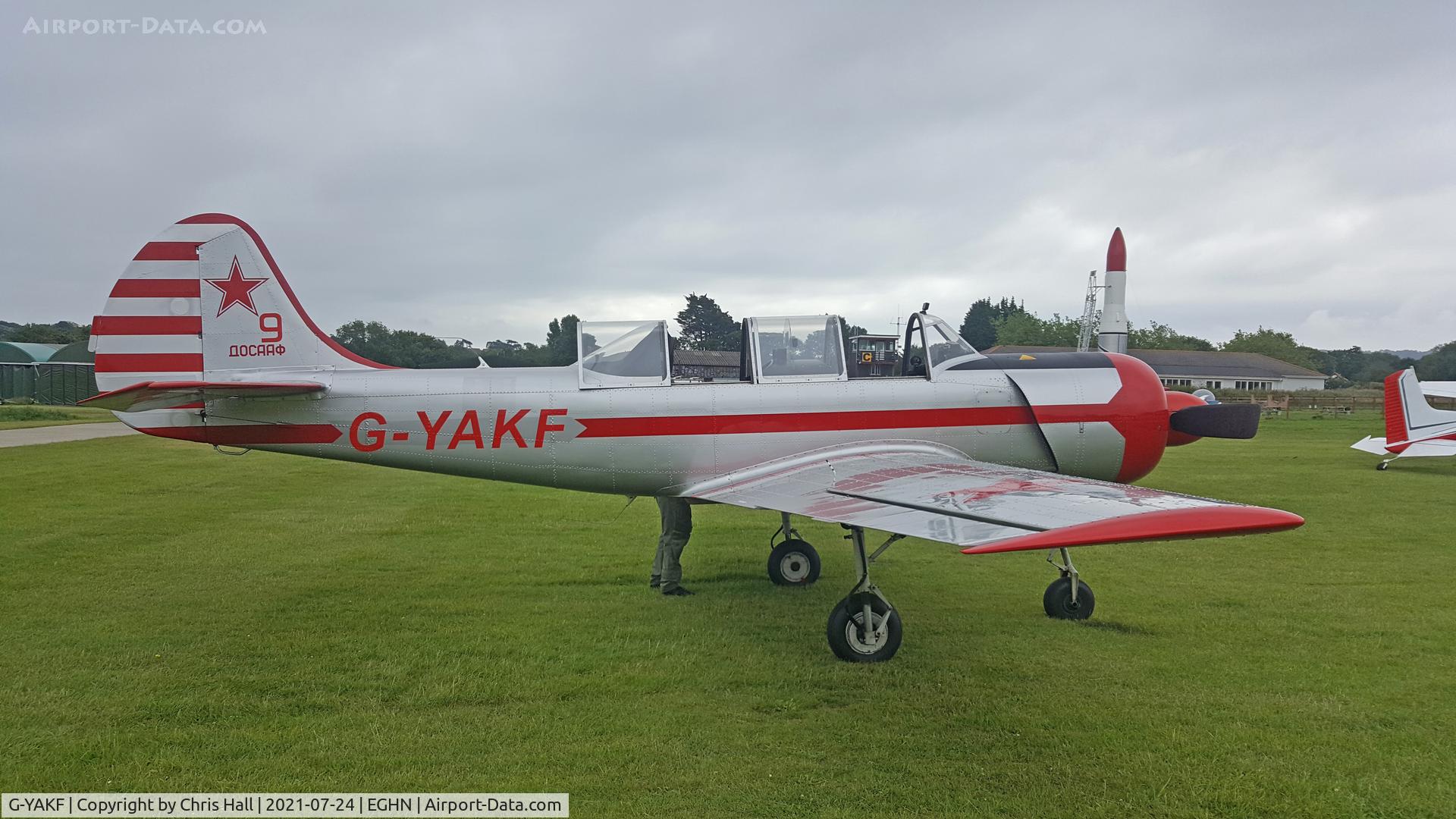 G-YAKF, 1991 Yakovlev (Aerostar) Yak-52 C/N 9111205, Sandown