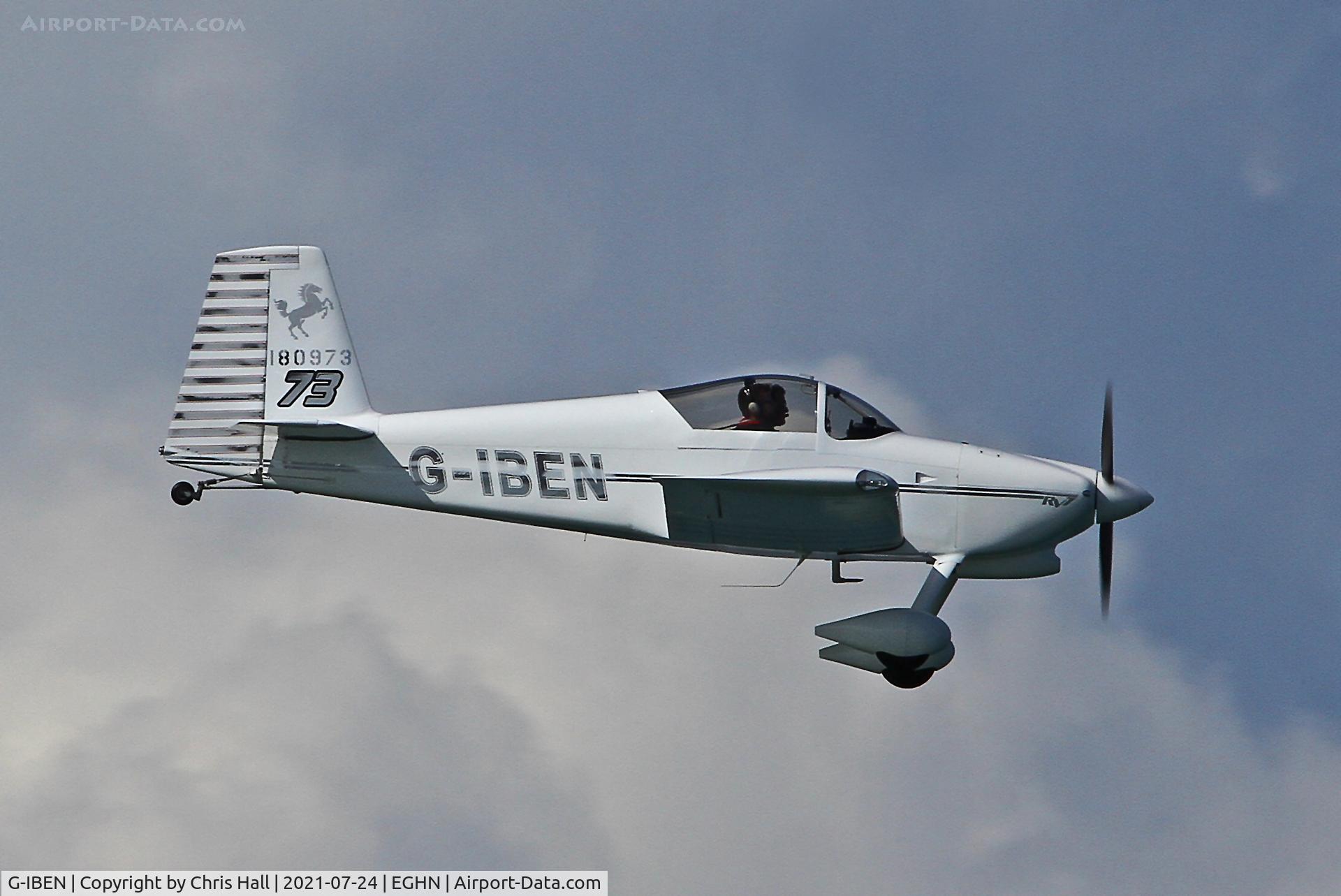 G-IBEN, 2013 Vans RV-7 C/N PFA 323-13981, Sandown