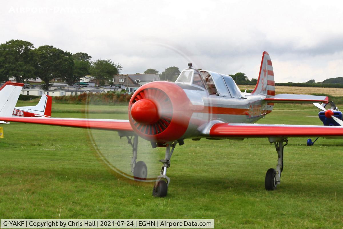 G-YAKF, 1991 Yakovlev (Aerostar) Yak-52 C/N 9111205, Sandown