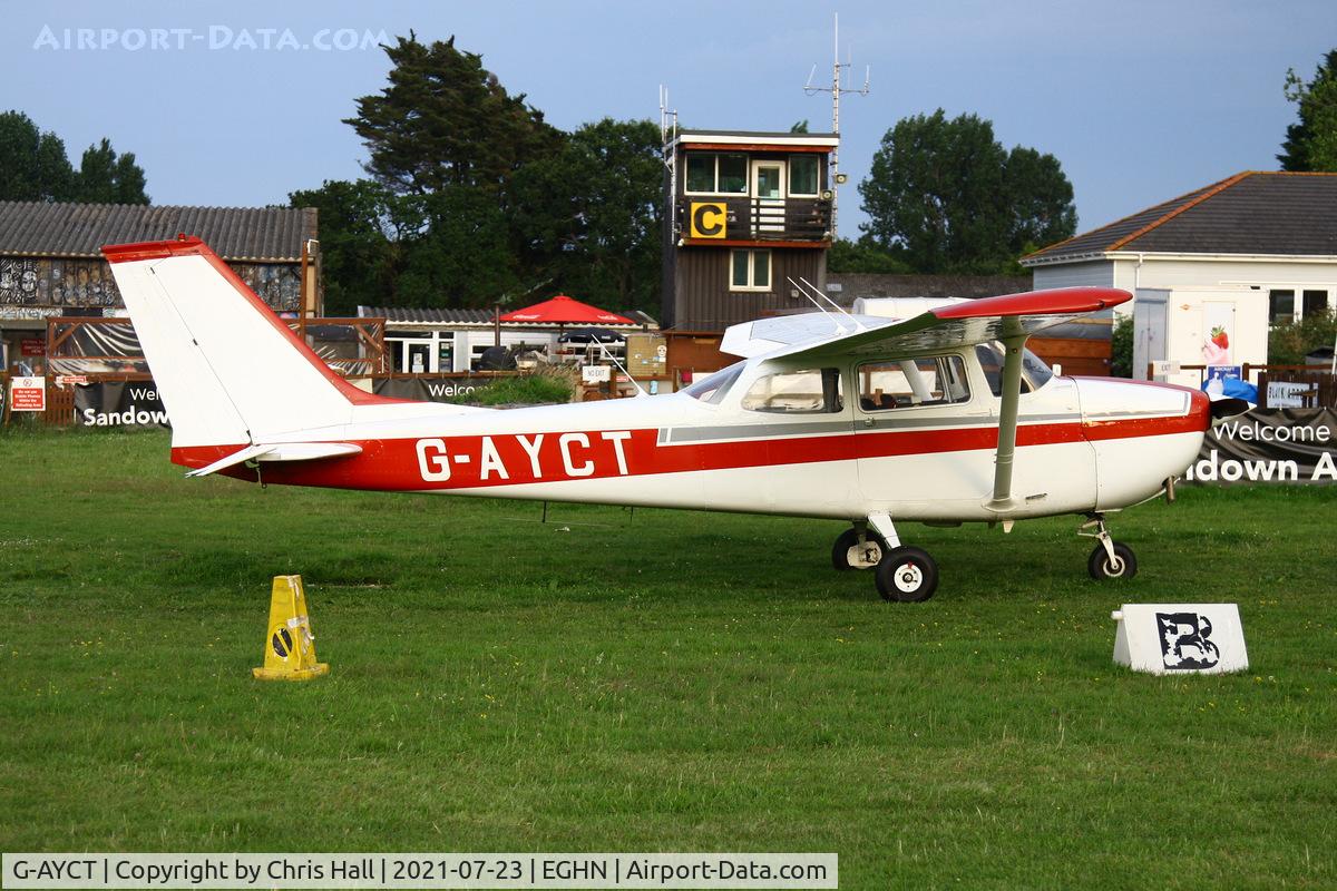G-AYCT, 1970 Reims F172H Skyhawk C/N 0724, Sandown