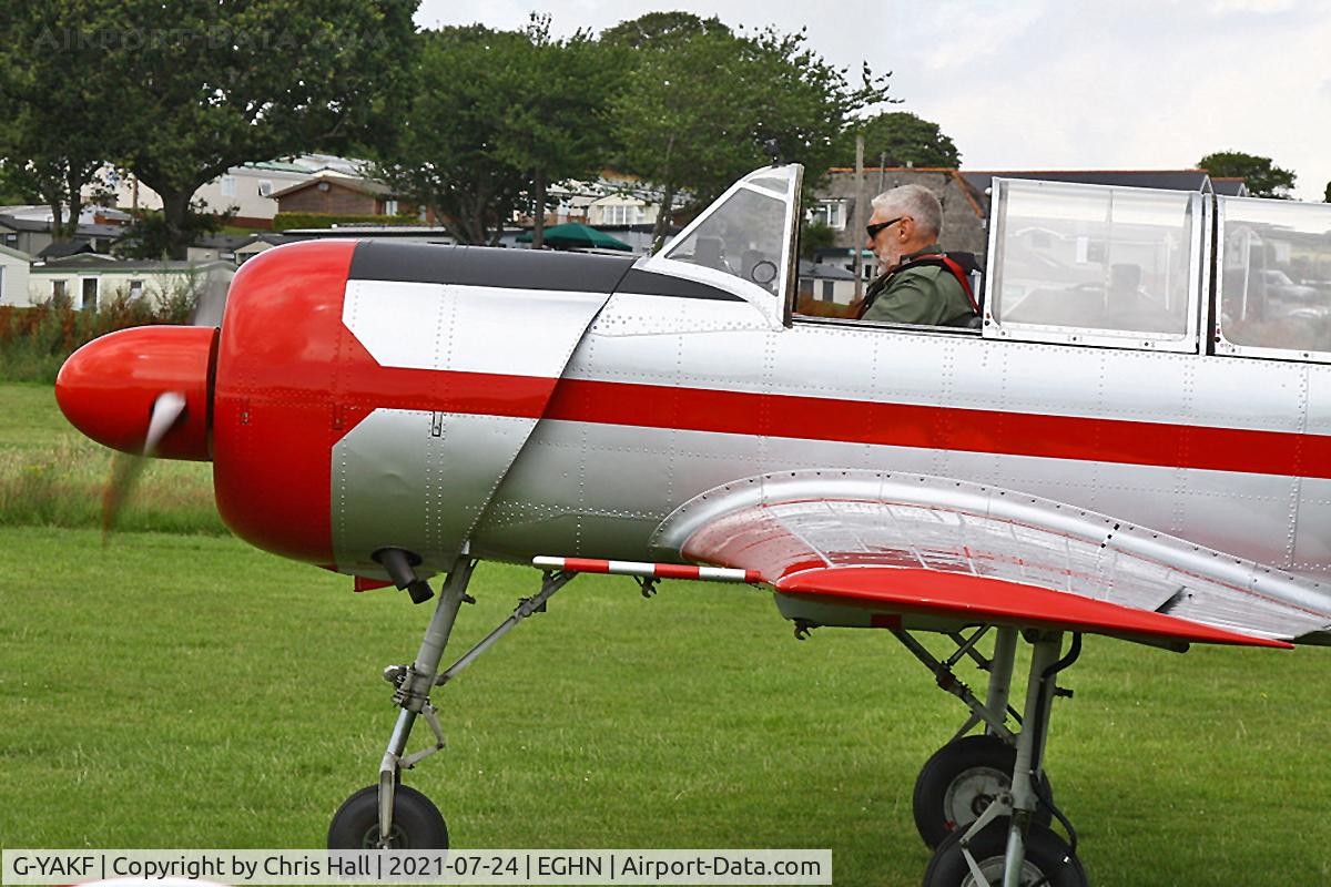 G-YAKF, 1991 Yakovlev (Aerostar) Yak-52 C/N 9111205, Sandown