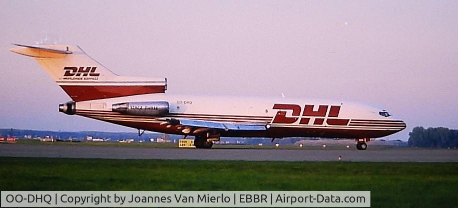 OO-DHQ, 1966 Boeing 727-35 C/N 19167, ex-slide