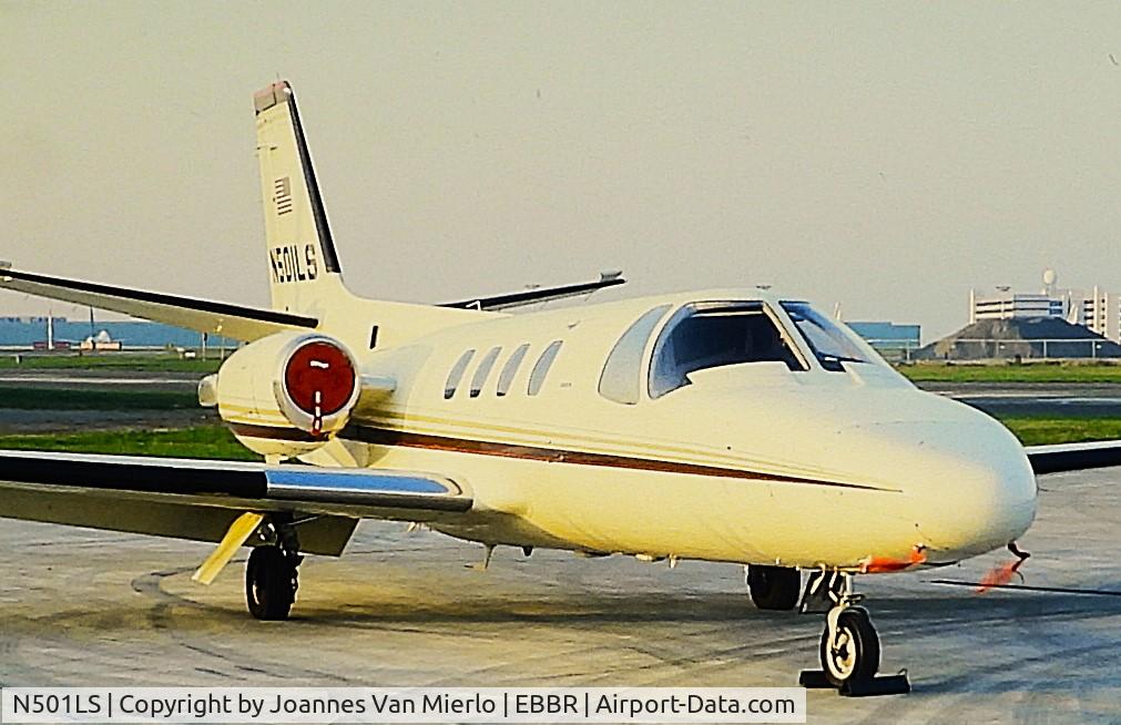 N501LS, 1979 Cessna 501 Citation I/SP C/N 501-0107, ex-slide