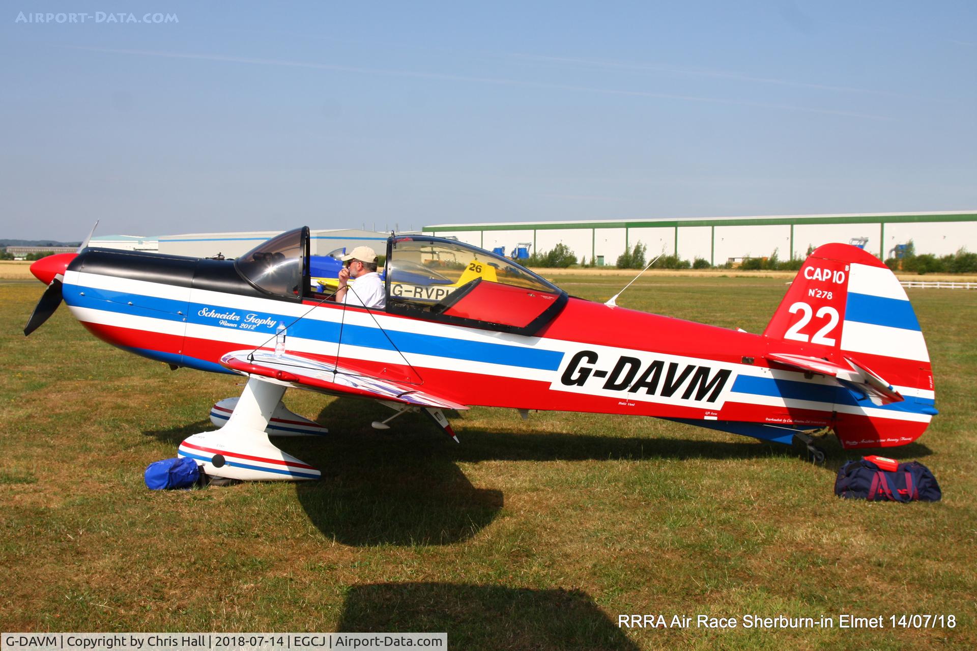 G-DAVM, 1998 Mudry CAP-10B C/N 278, RRRA Air Race, Sherburn in Elmet