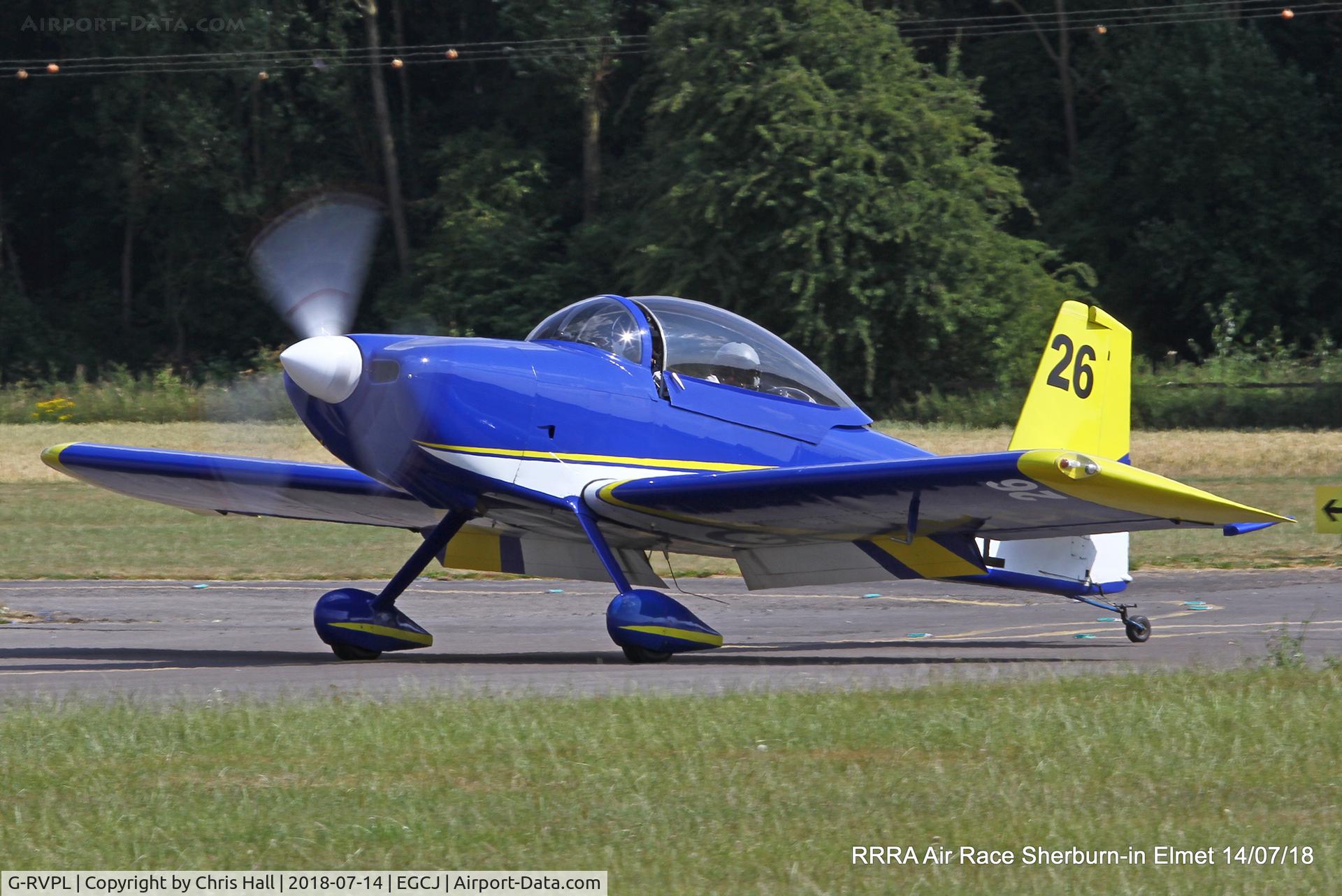 G-RVPL, 2006 Vans RV-8 C/N PFA 303-13885, RRRA Air Race, Sherburn in Elmet