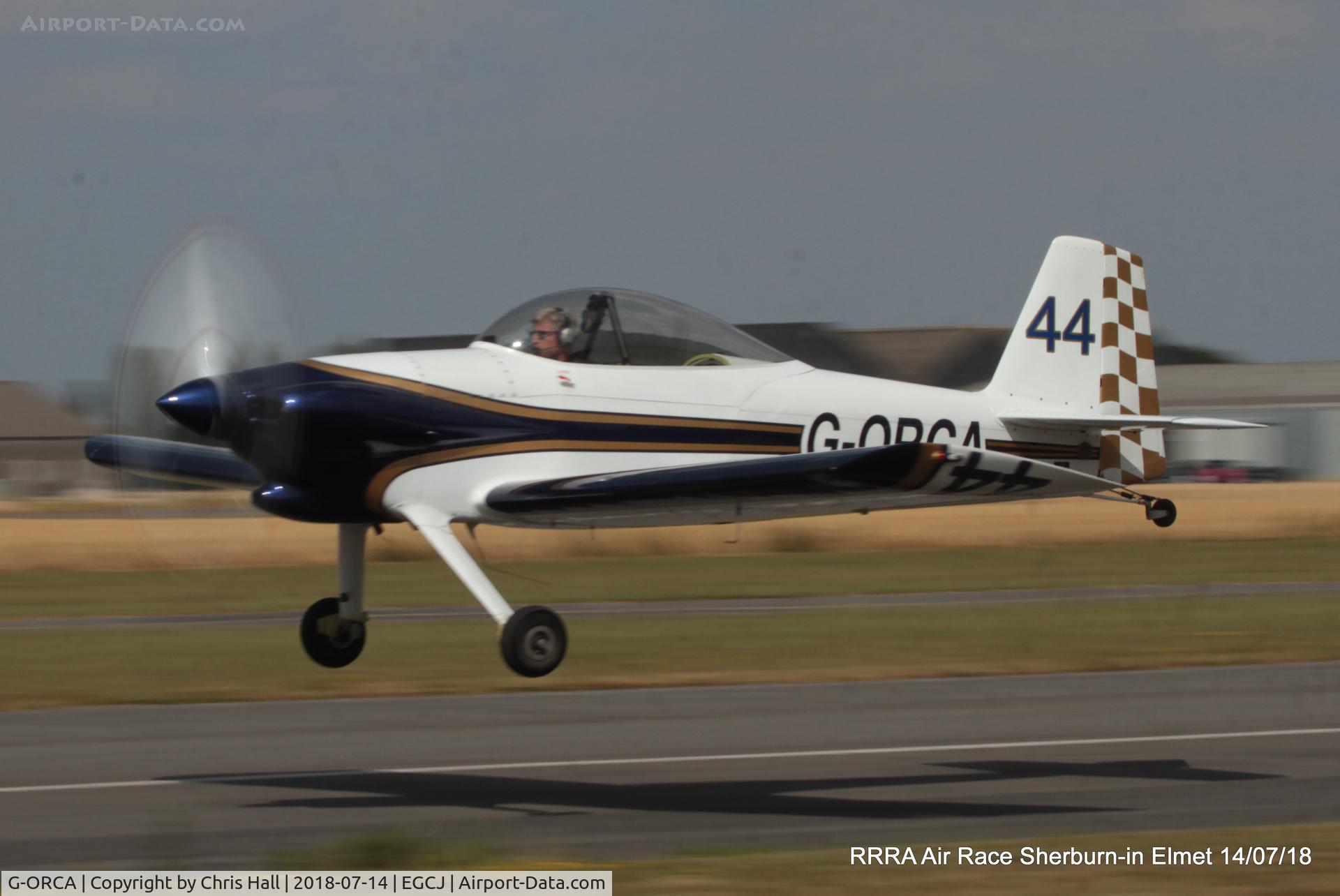 G-ORCA, 2005 Vans RV-4 C/N PFA 181-12924, RRRA Air Race, Sherburn in Elmet