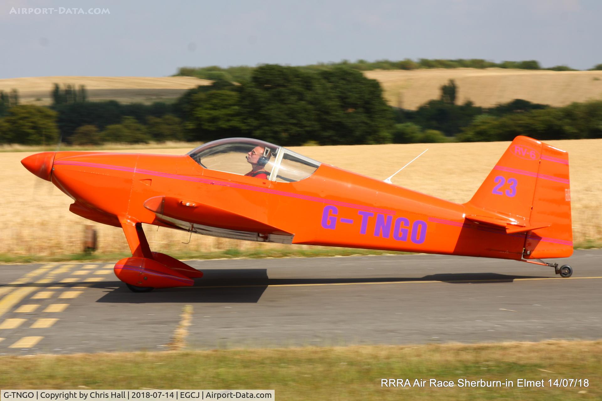 G-TNGO, 1994 Vans RV-6 C/N 21897, RRRA Air Race, Sherburn in Elmet