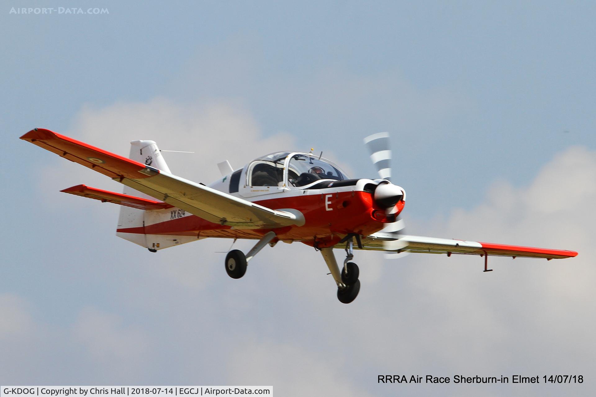 G-KDOG, 1973 Scottish Aviation Bulldog Series 120 Model 121 C/N BH120/289, RRRA Air Race, Sherburn in Elmet