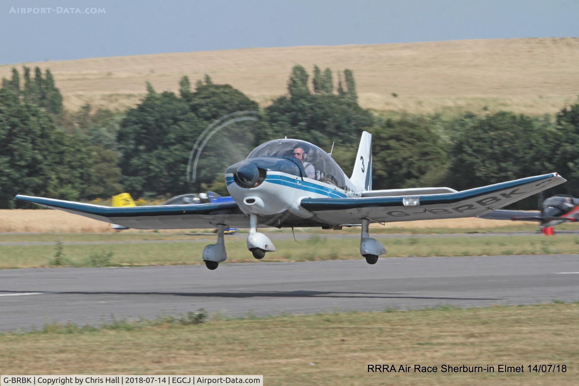 G-BRBK, 1989 Robin DR-400-180 Regent Regent C/N 1915, RRRA Air Race, Sherburn in Elmet