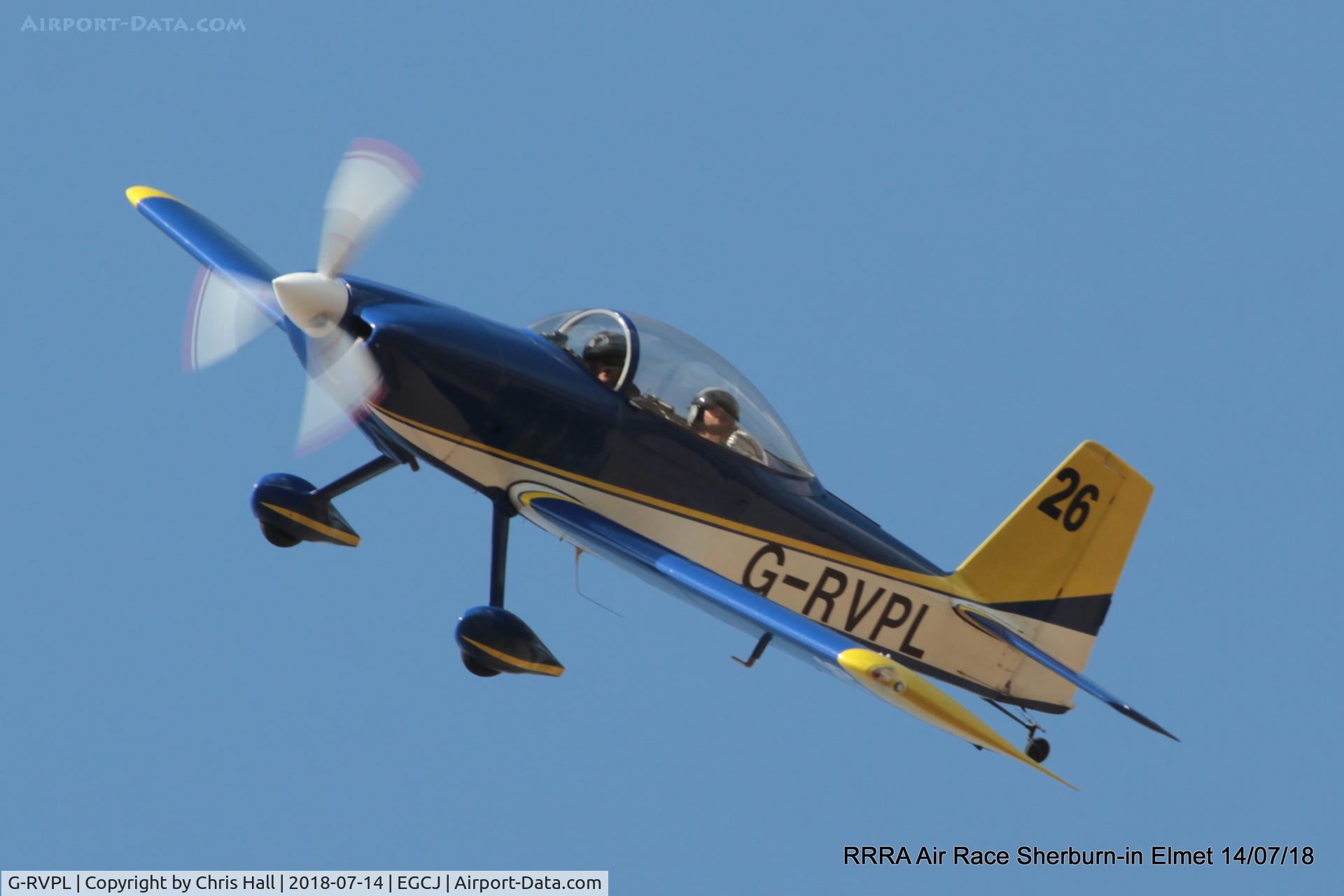 G-RVPL, 2006 Vans RV-8 C/N PFA 303-13885, RRRA Air Race, Sherburn in Elmet