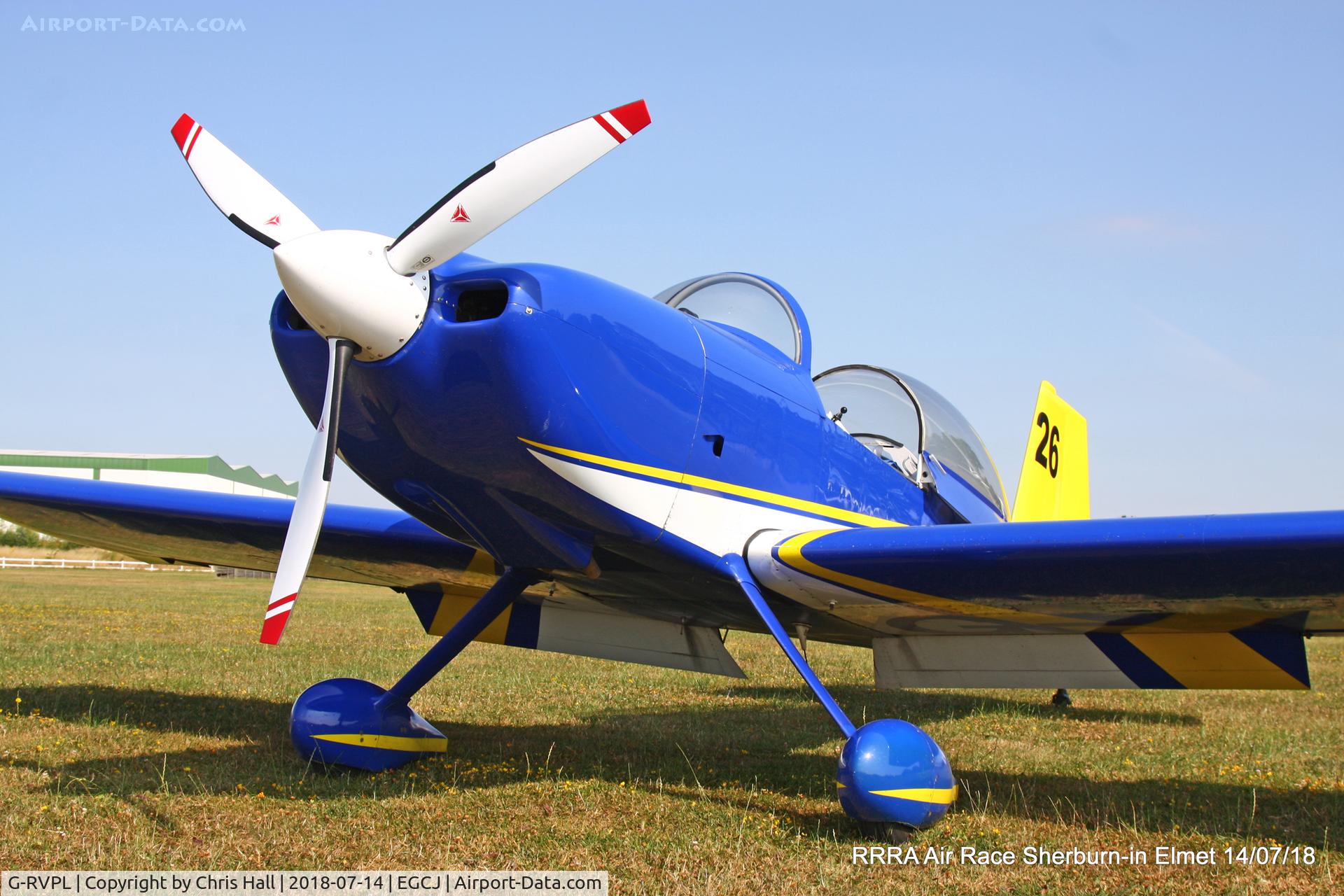 G-RVPL, 2006 Vans RV-8 C/N PFA 303-13885, RRRA Air Race, Sherburn in Elmet
