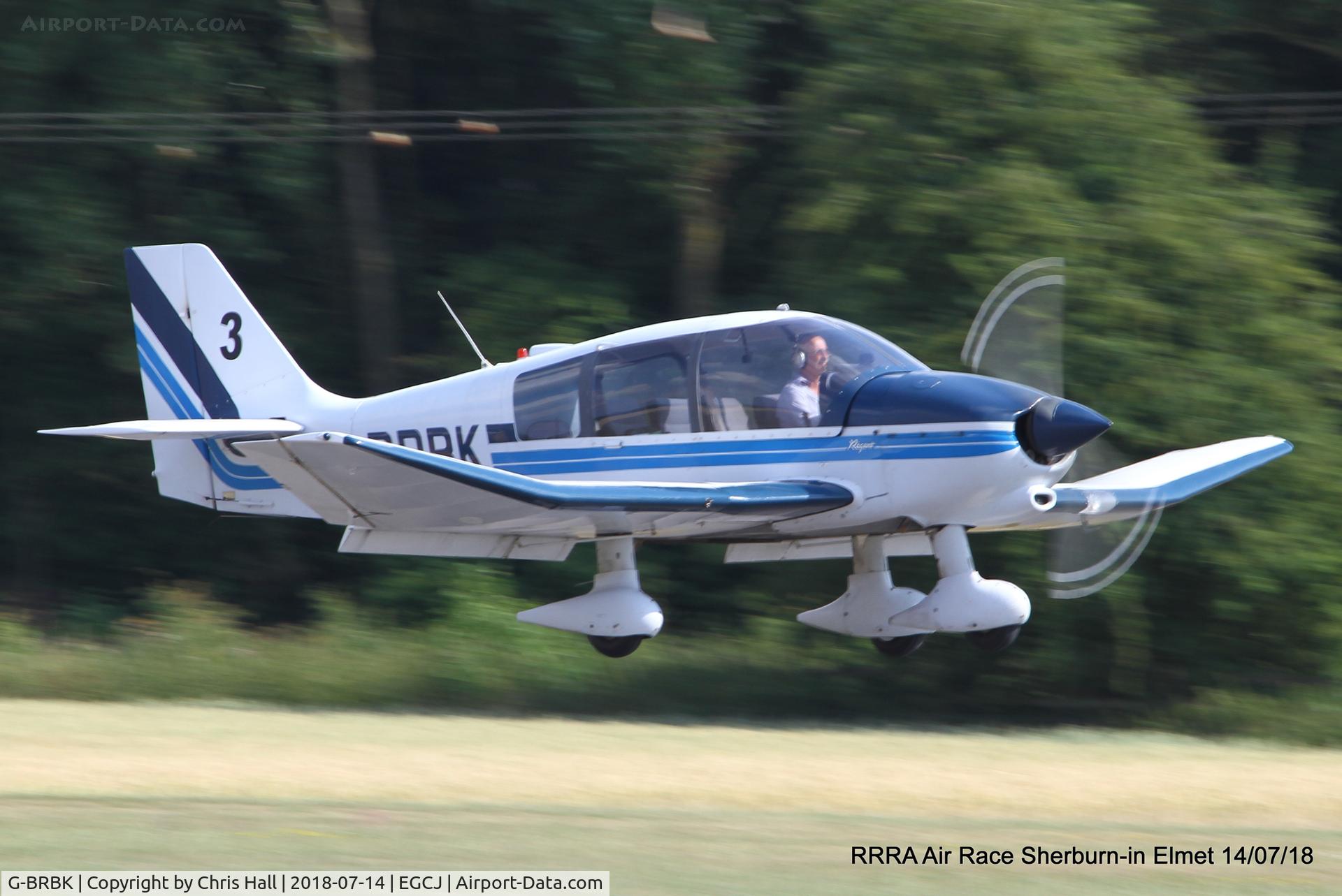 G-BRBK, 1989 Robin DR-400-180 Regent Regent C/N 1915, RRRA Air Race, Sherburn in Elmet