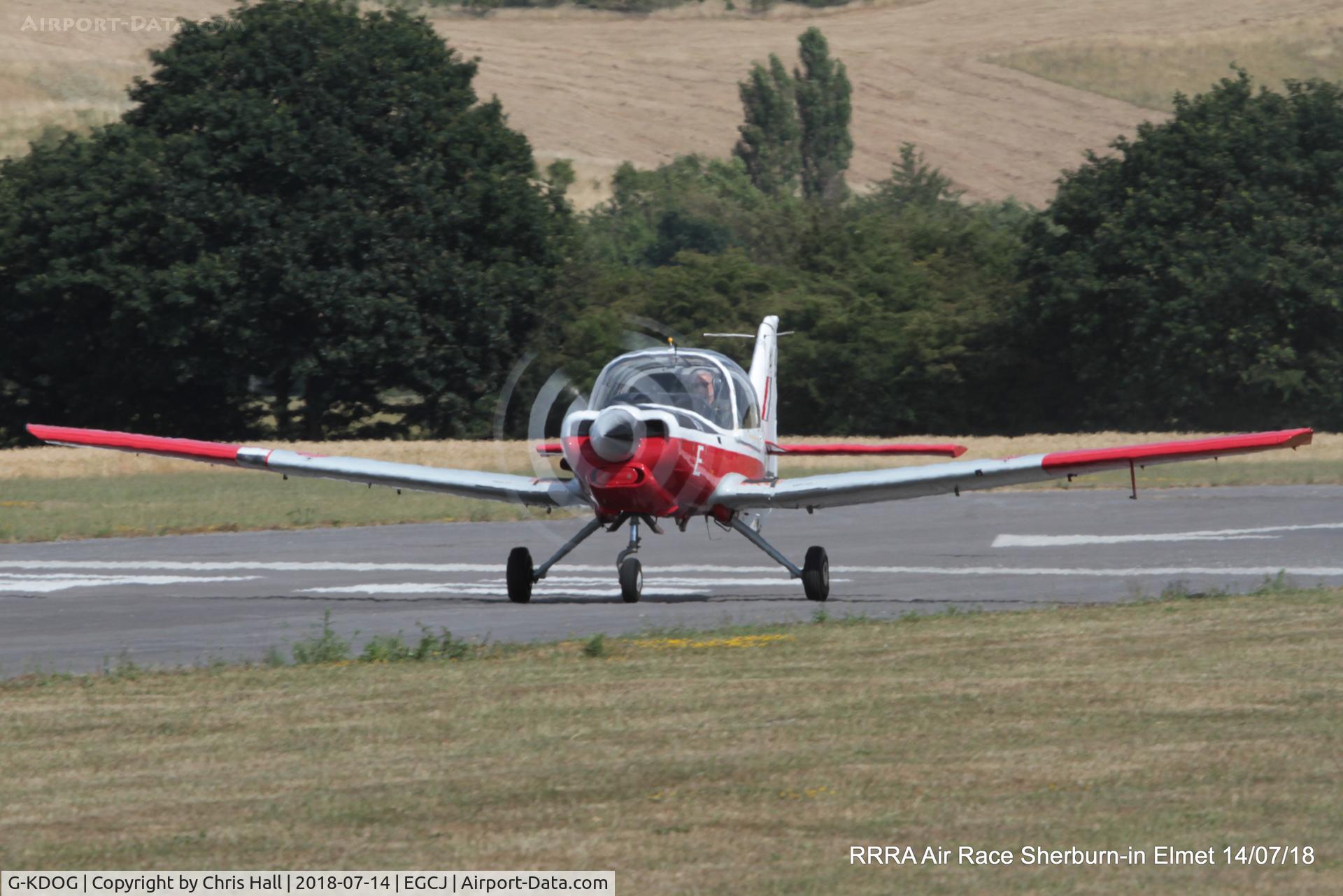 G-KDOG, 1973 Scottish Aviation Bulldog Series 120 Model 121 C/N BH120/289, RRRA Air Race, Sherburn in Elmet