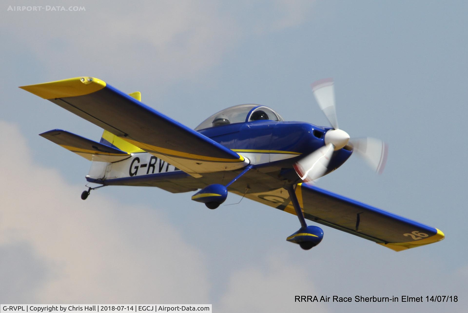 G-RVPL, 2006 Vans RV-8 C/N PFA 303-13885, RRRA Air Race, Sherburn in Elmet