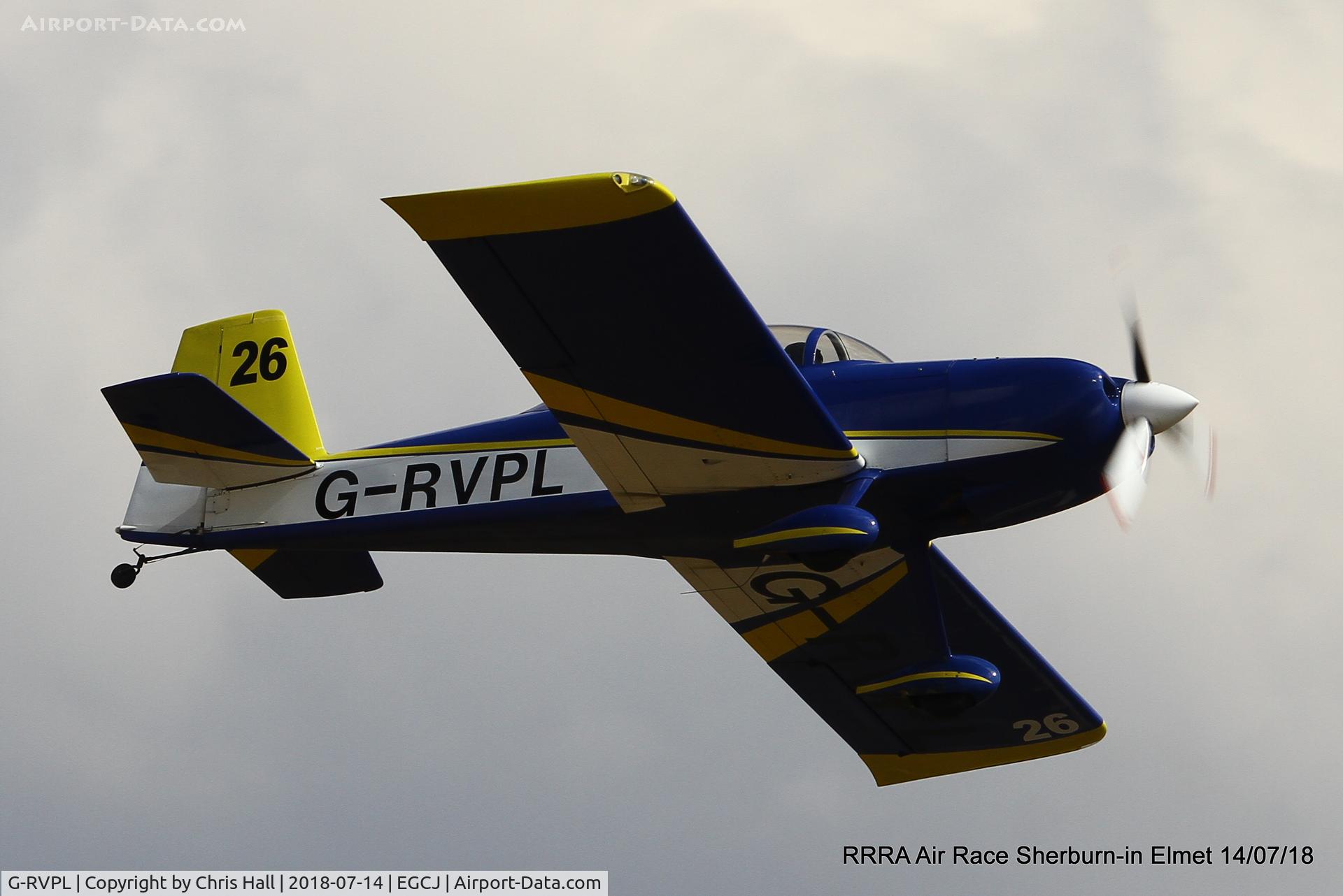 G-RVPL, 2006 Vans RV-8 C/N PFA 303-13885, RRRA Air Race, Sherburn in Elmet