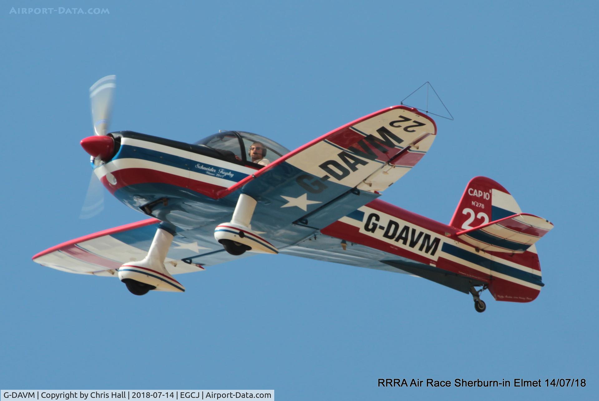 G-DAVM, 1998 Mudry CAP-10B C/N 278, RRRA Air Race, Sherburn in Elmet