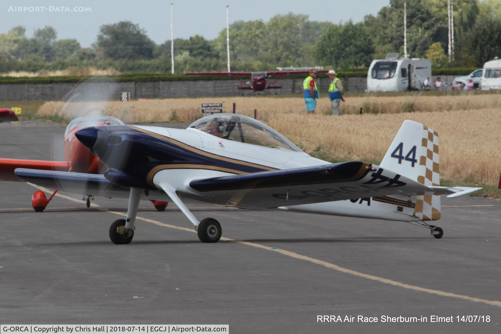 G-ORCA, 2005 Vans RV-4 C/N PFA 181-12924, RRRA Air Race, Sherburn in Elmet
