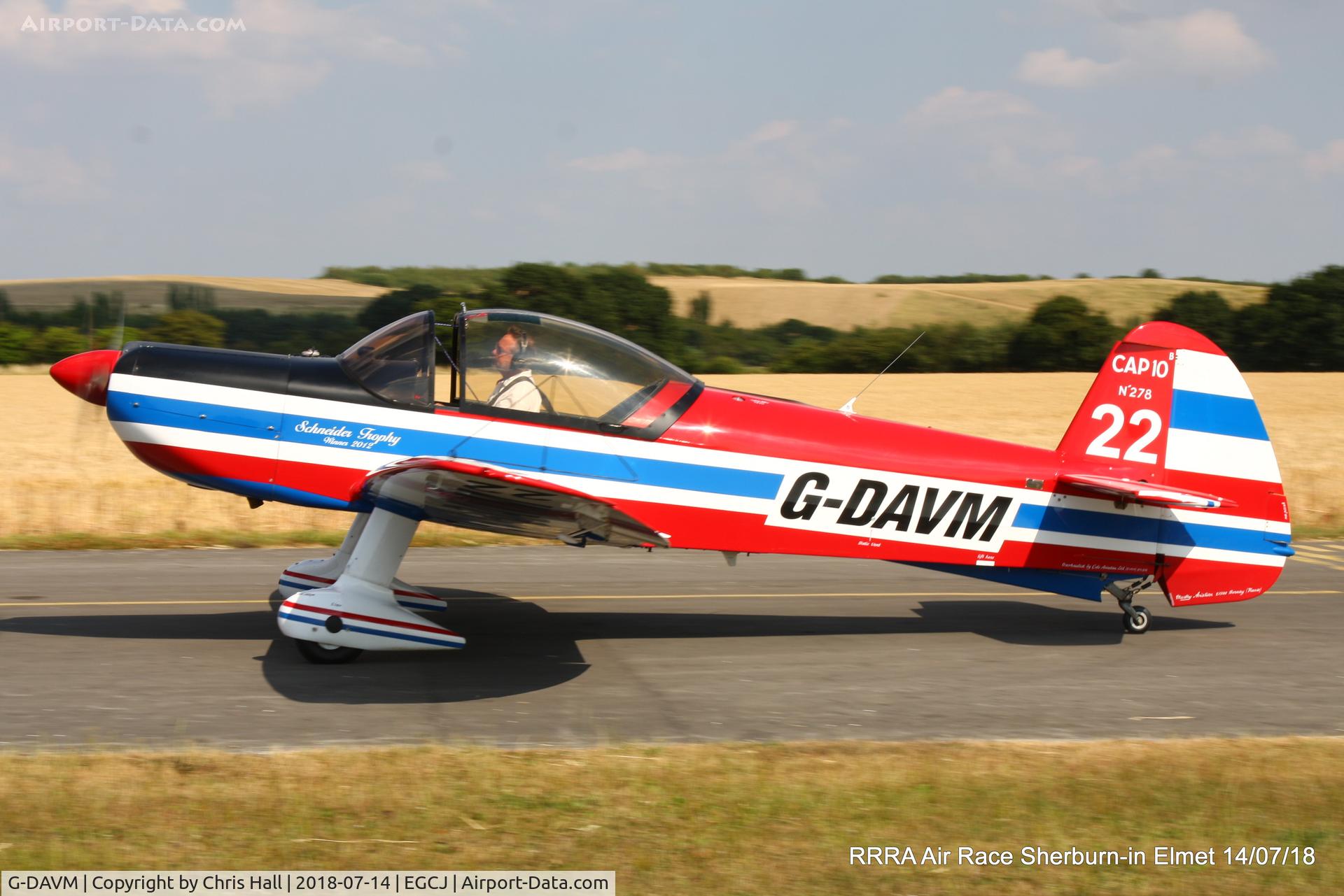 G-DAVM, 1998 Mudry CAP-10B C/N 278, RRRA Air Race, Sherburn in Elmet