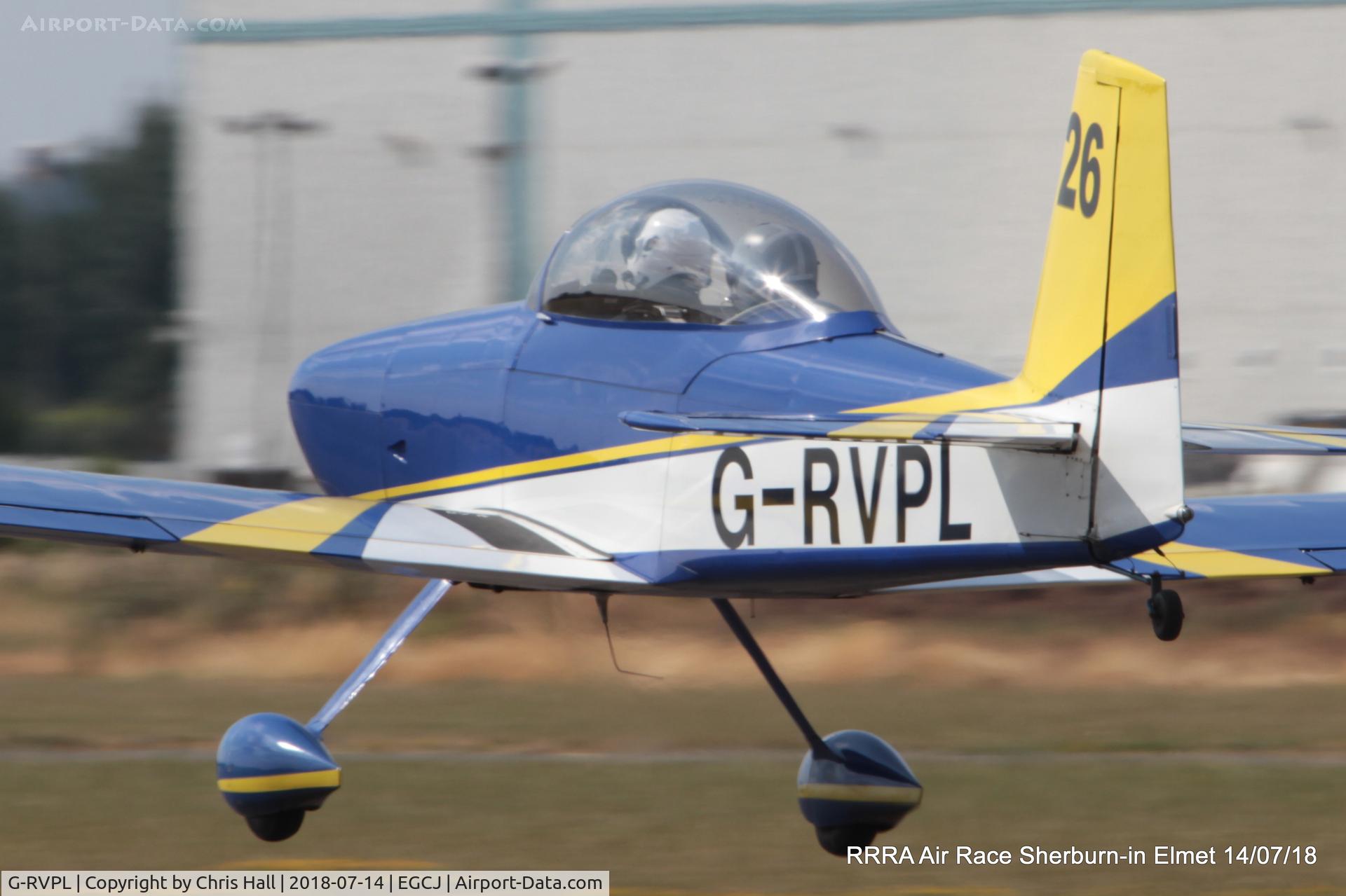 G-RVPL, 2006 Vans RV-8 C/N PFA 303-13885, RRRA Air Race, Sherburn in Elmet