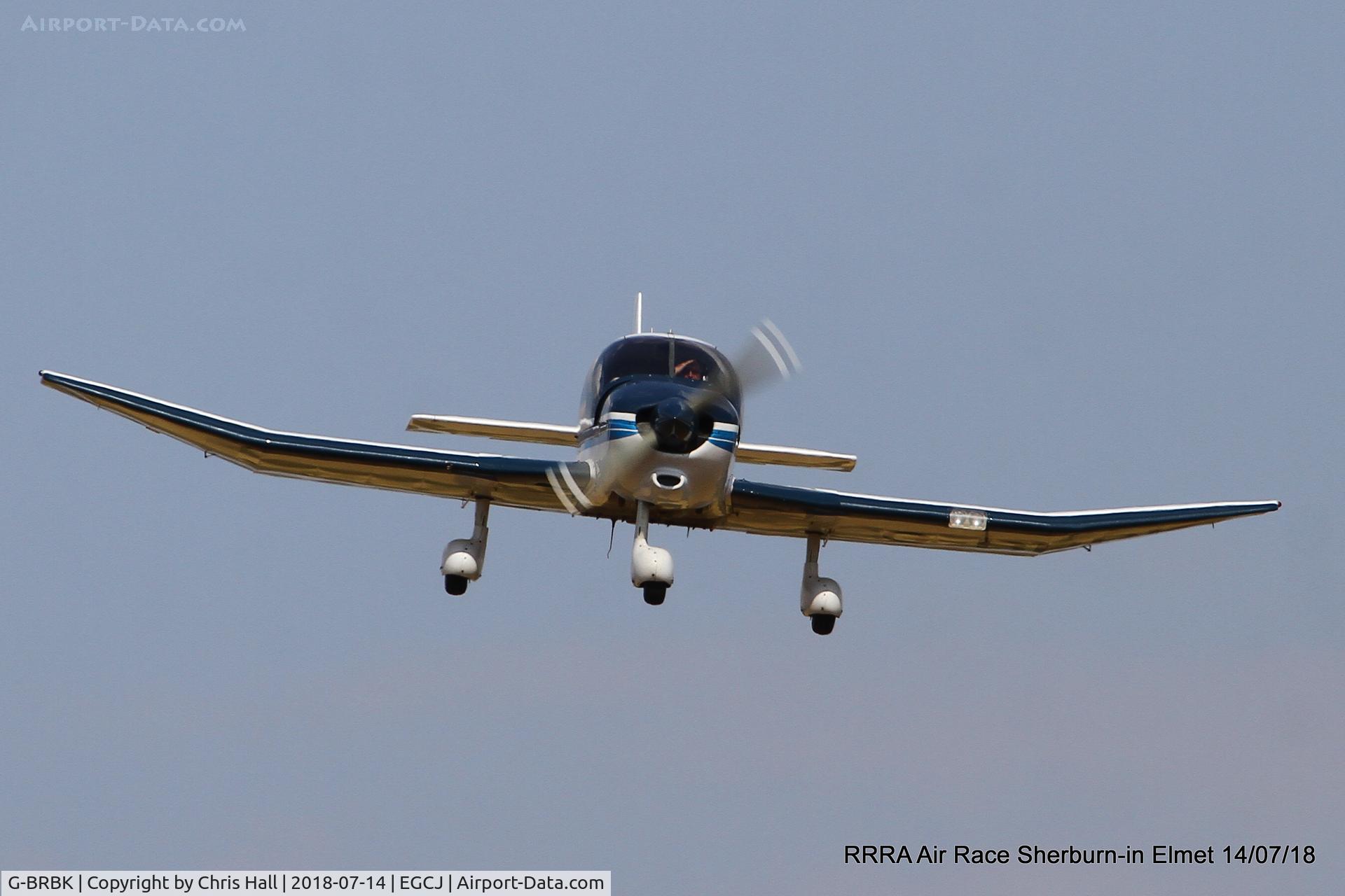 G-BRBK, 1989 Robin DR-400-180 Regent Regent C/N 1915, RRRA Air Race, Sherburn in Elmet