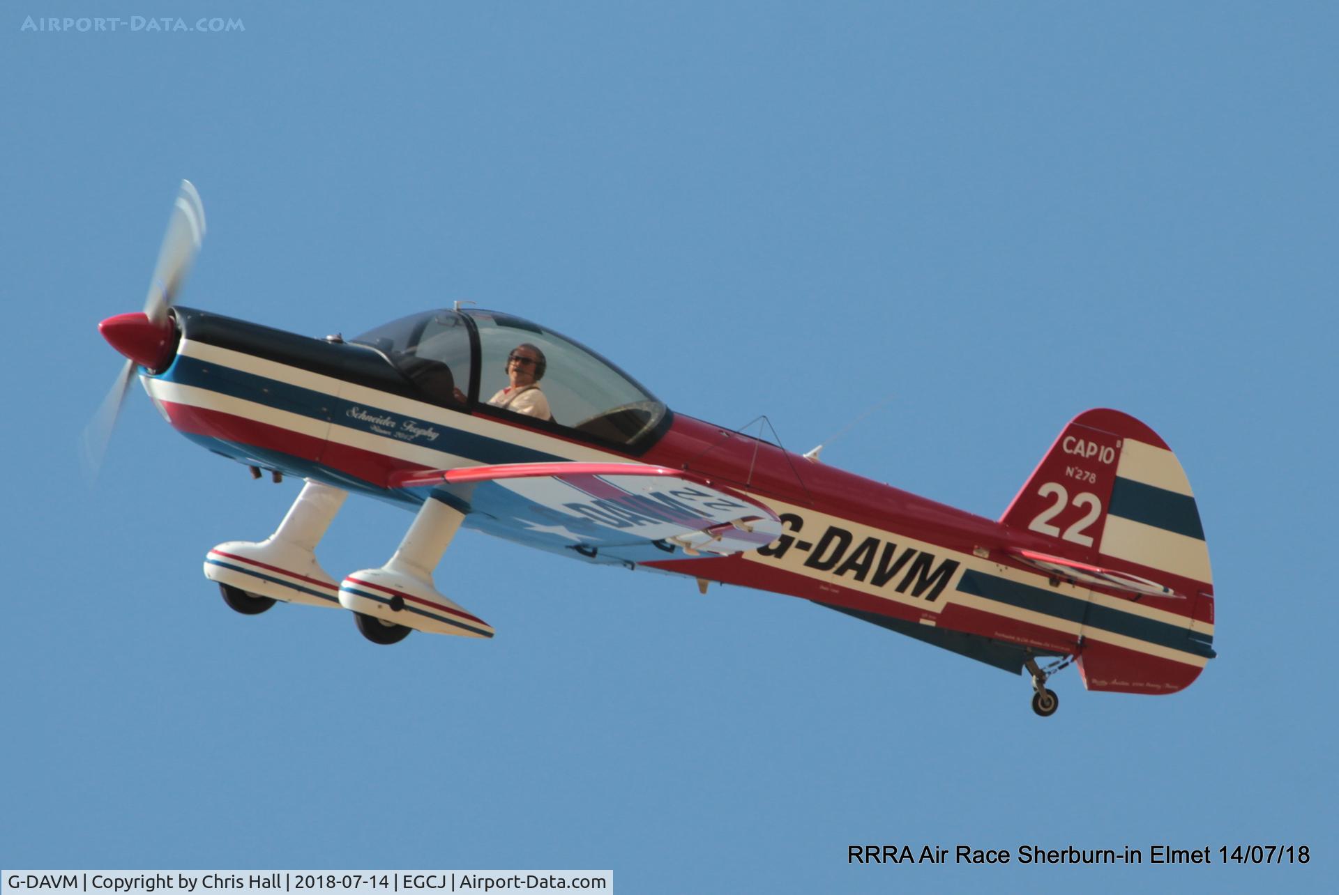G-DAVM, 1998 Mudry CAP-10B C/N 278, RRRA Air Race, Sherburn in Elmet
