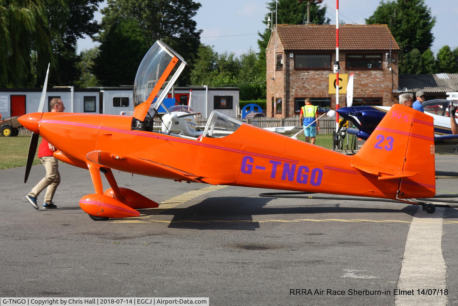 G-TNGO, 1994 Vans RV-6 C/N 21897, RRRA Air Race, Sherburn in Elmet