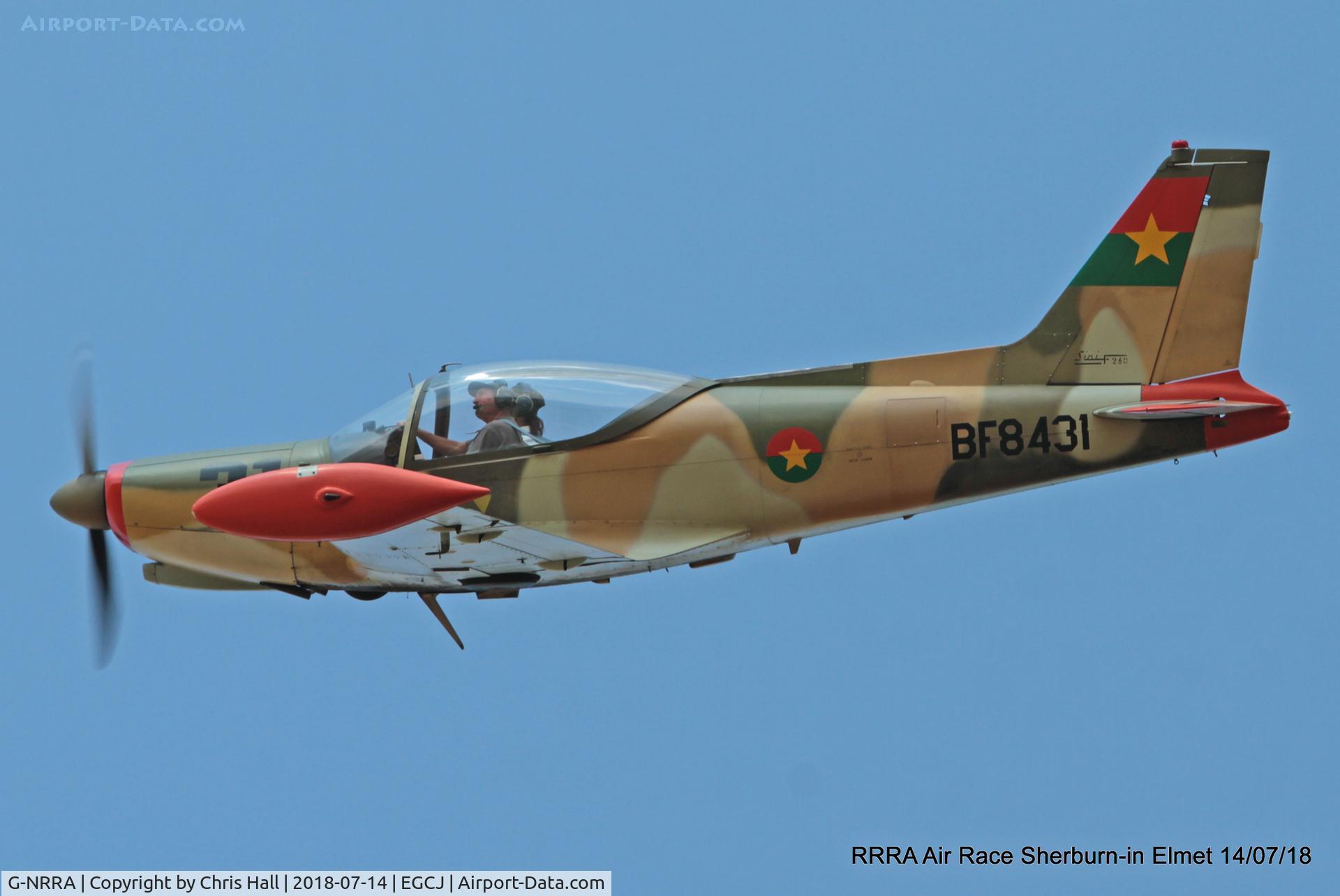G-NRRA, 1968 SIAI-Marchetti SF-260W Warrior C/N 116, RRRA Air Race, Sherburn in Elmet