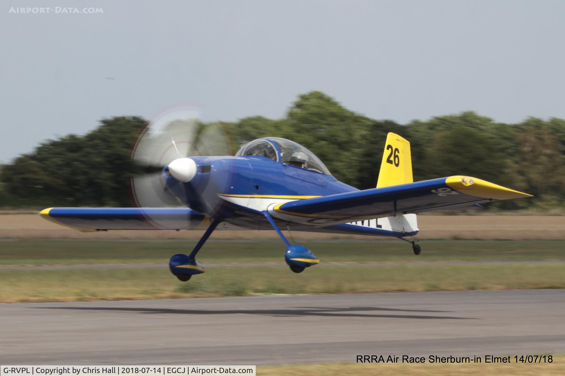 G-RVPL, 2006 Vans RV-8 C/N PFA 303-13885, RRRA Air Race, Sherburn in Elmet