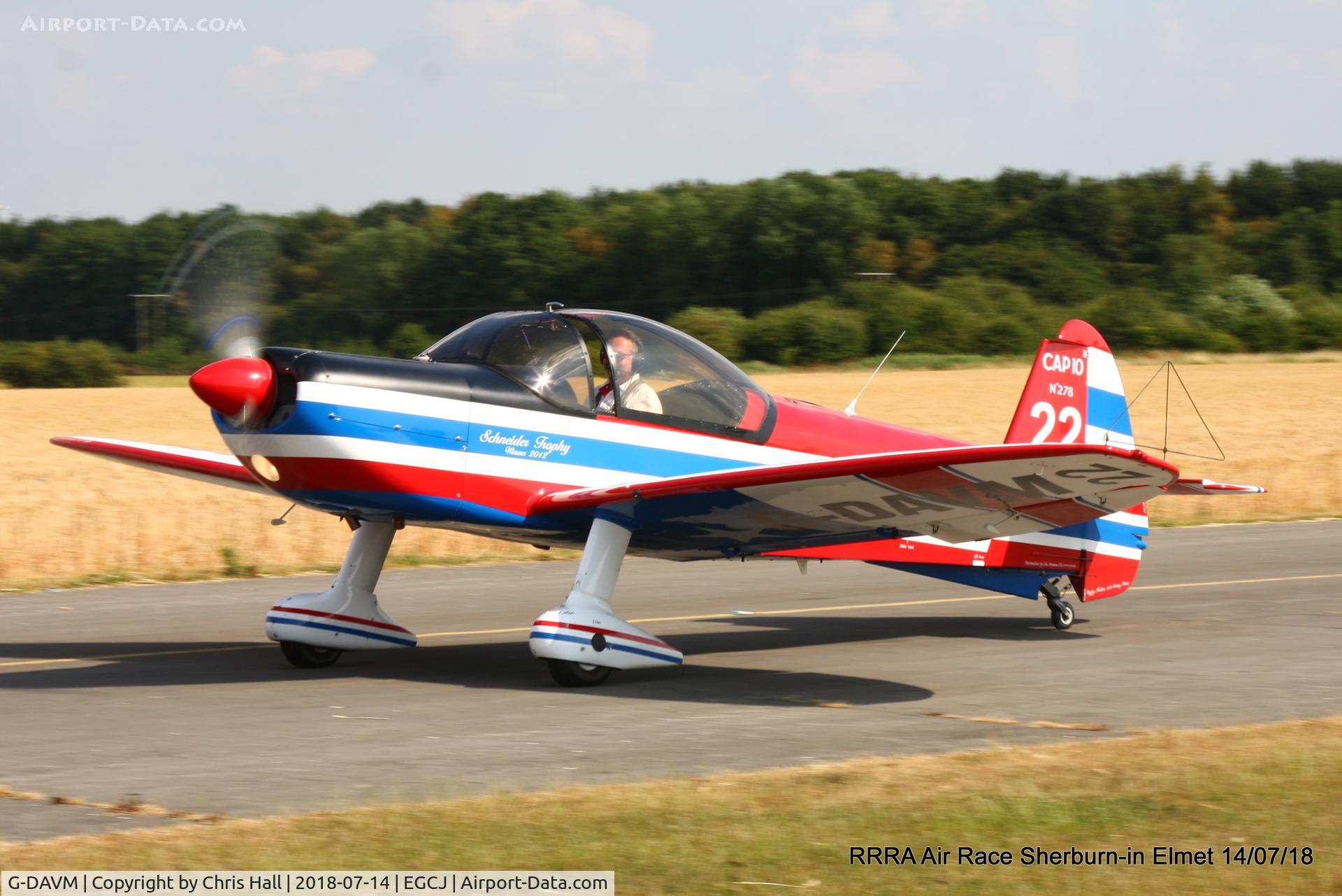 G-DAVM, 1998 Mudry CAP-10B C/N 278, RRRA Air Race, Sherburn in Elmet