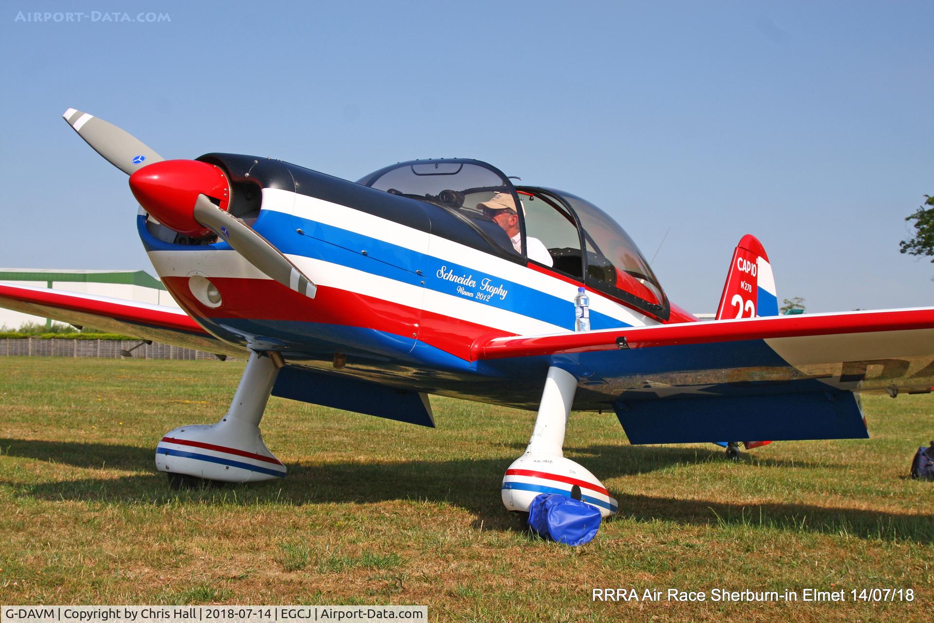 G-DAVM, 1998 Mudry CAP-10B C/N 278, RRRA Air Race, Sherburn in Elmet