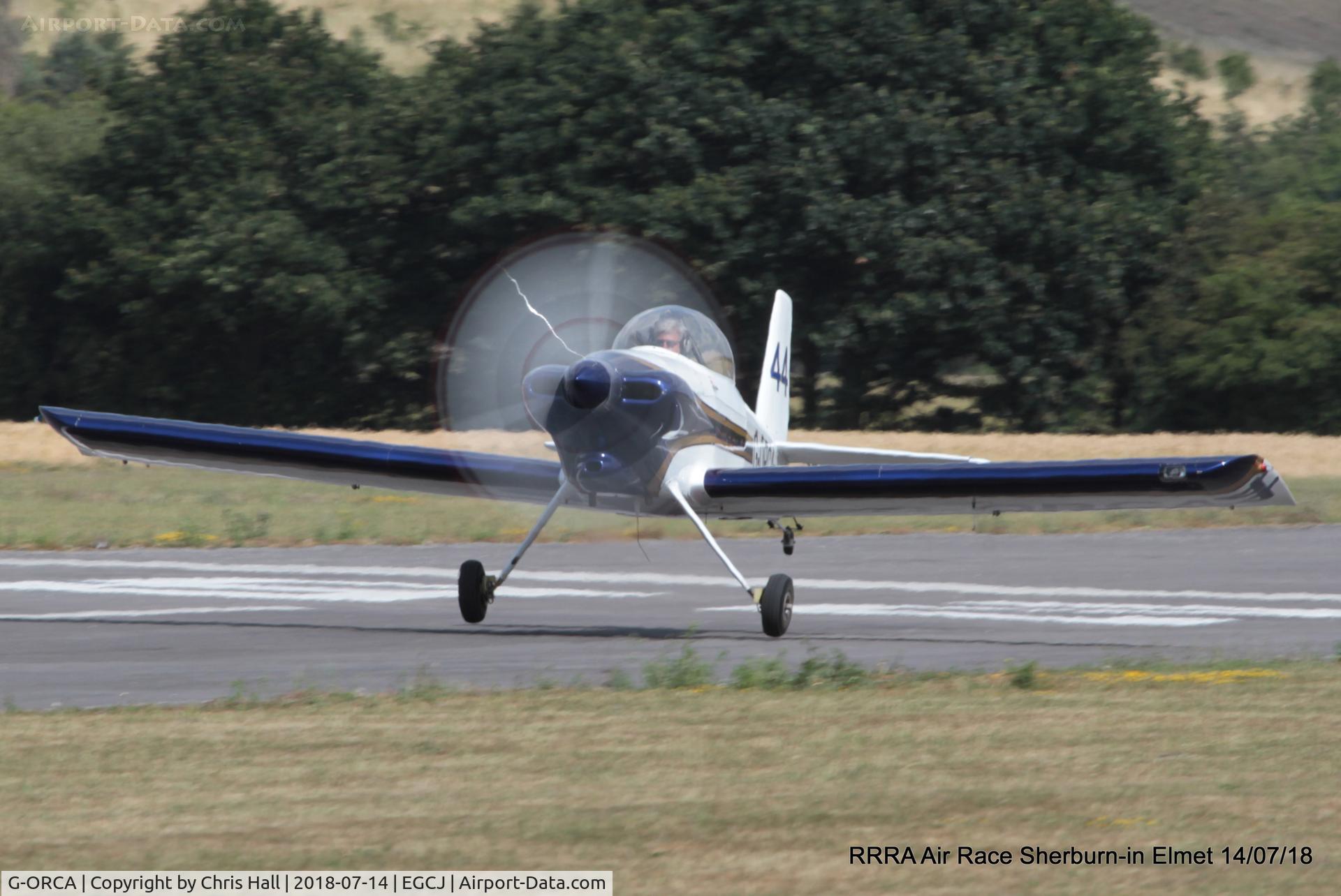 G-ORCA, 2005 Vans RV-4 C/N PFA 181-12924, RRRA Air Race, Sherburn in Elmet