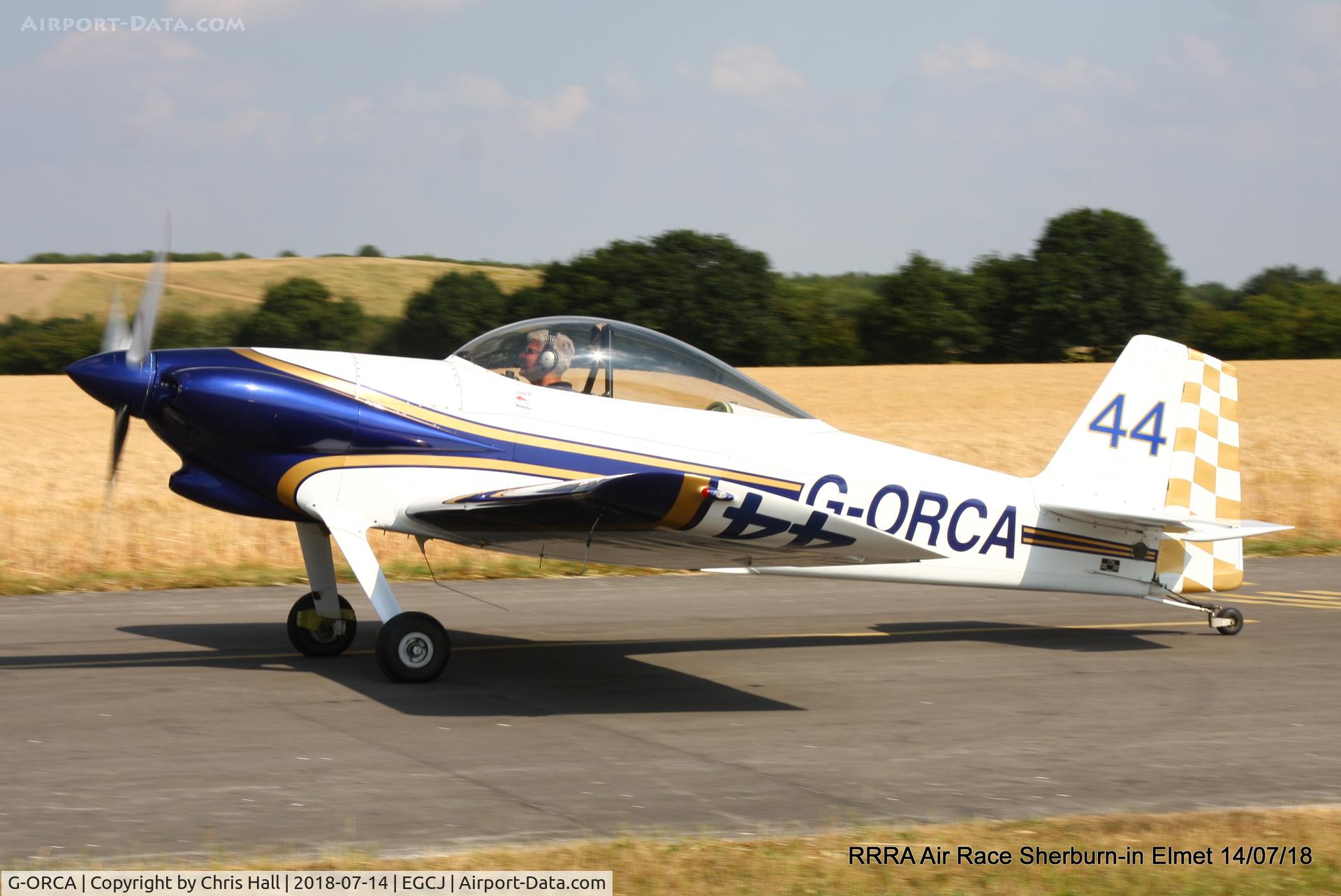 G-ORCA, 2005 Vans RV-4 C/N PFA 181-12924, RRRA Air Race, Sherburn in Elmet