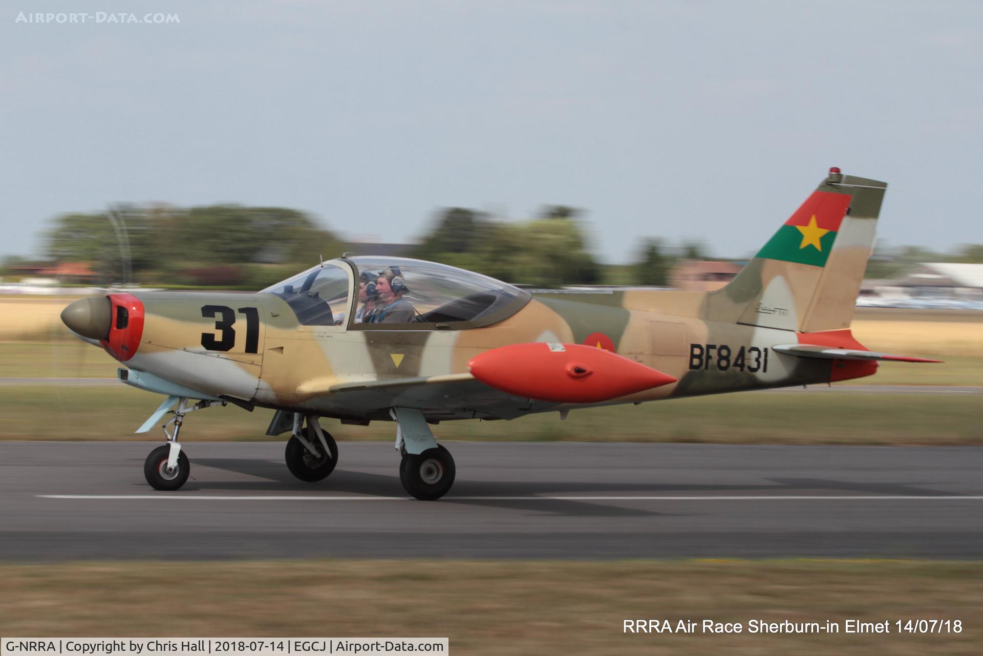 G-NRRA, 1968 SIAI-Marchetti SF-260W Warrior C/N 116, RRRA Air Race, Sherburn in Elmet