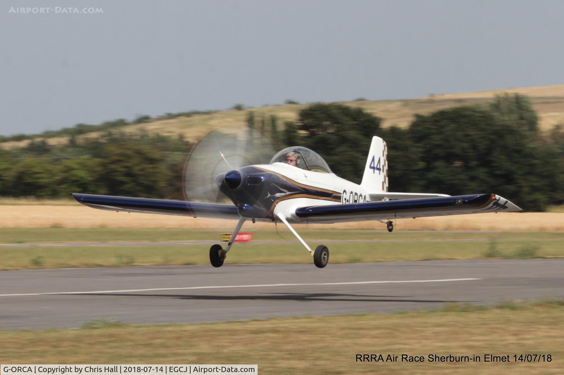 G-ORCA, 2005 Vans RV-4 C/N PFA 181-12924, RRRA Air Race, Sherburn in Elmet