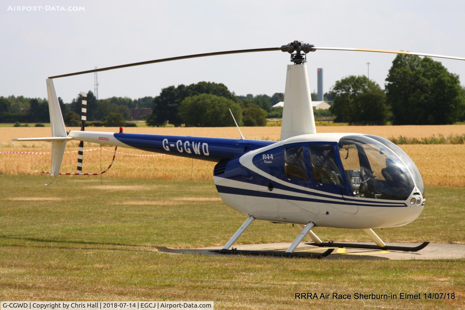 G-CGWD, 2007 Robinson R44 Raven C/N 1695, Sherburn in Elmet