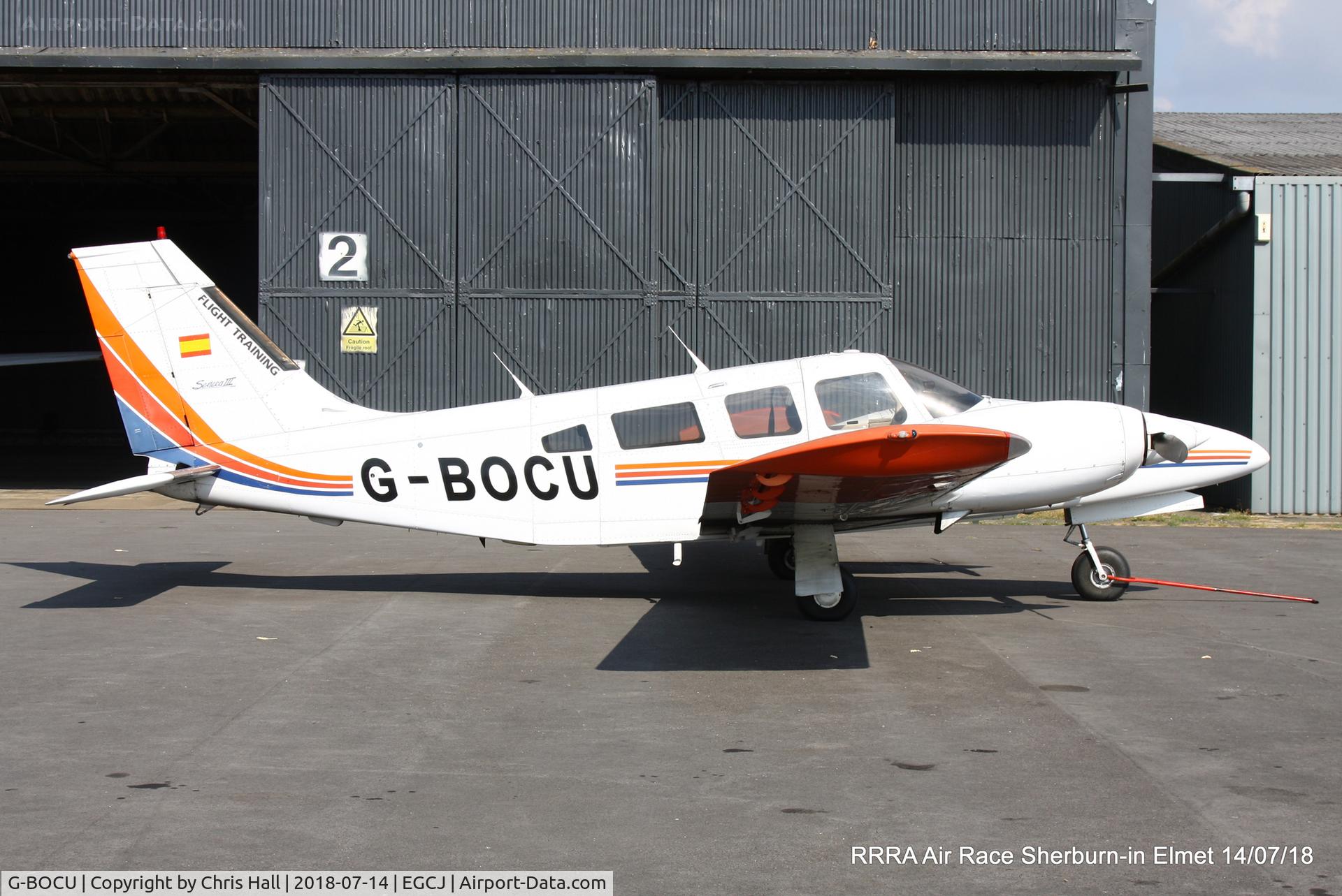 G-BOCU, 1988 Piper PA-34-220T Seneca III C/N 34-33114, Sherburn in Elmet