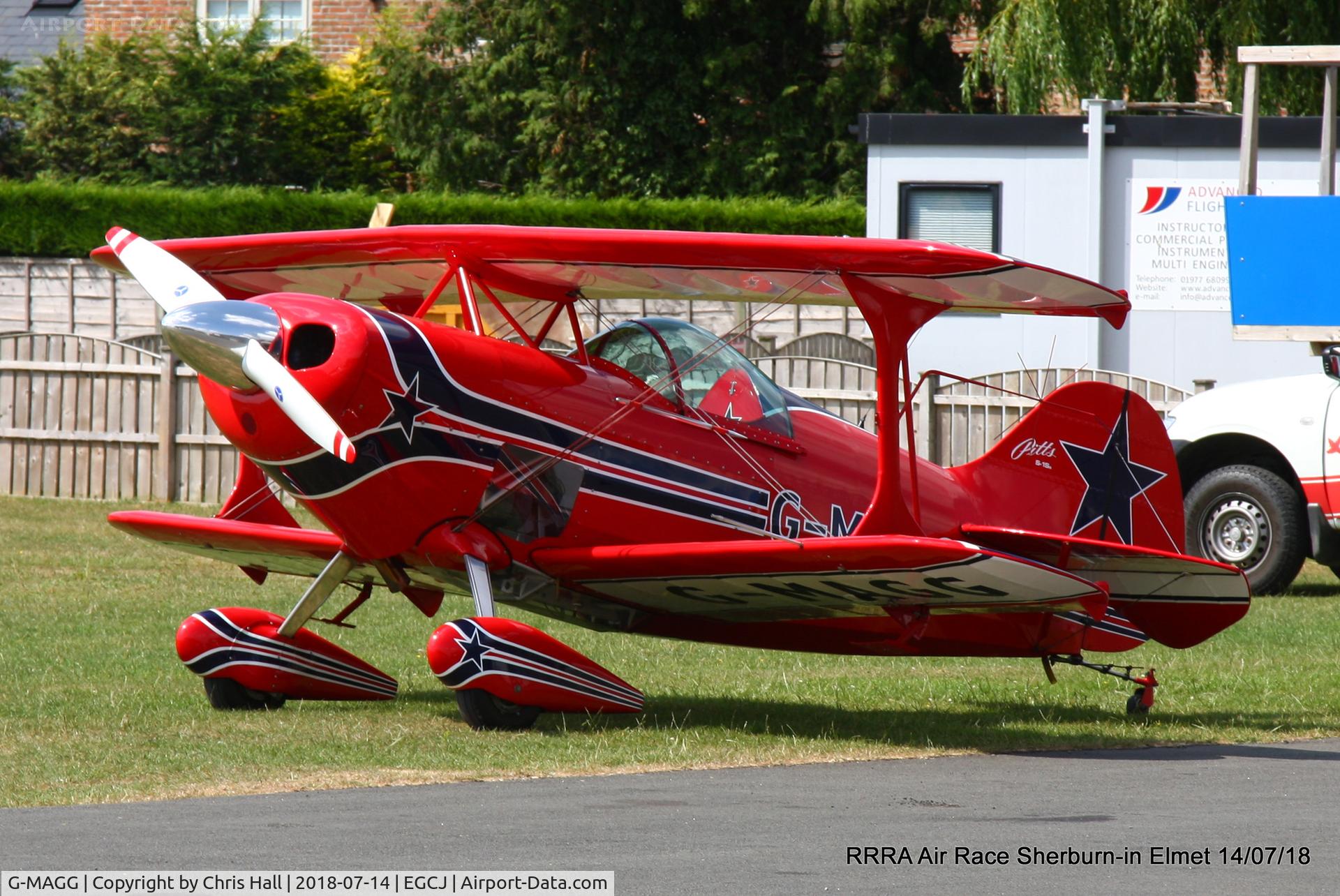 G-MAGG, 1983 Pitts S-1SE Special C/N PFA 009-10873, Sherburn in Elmet
