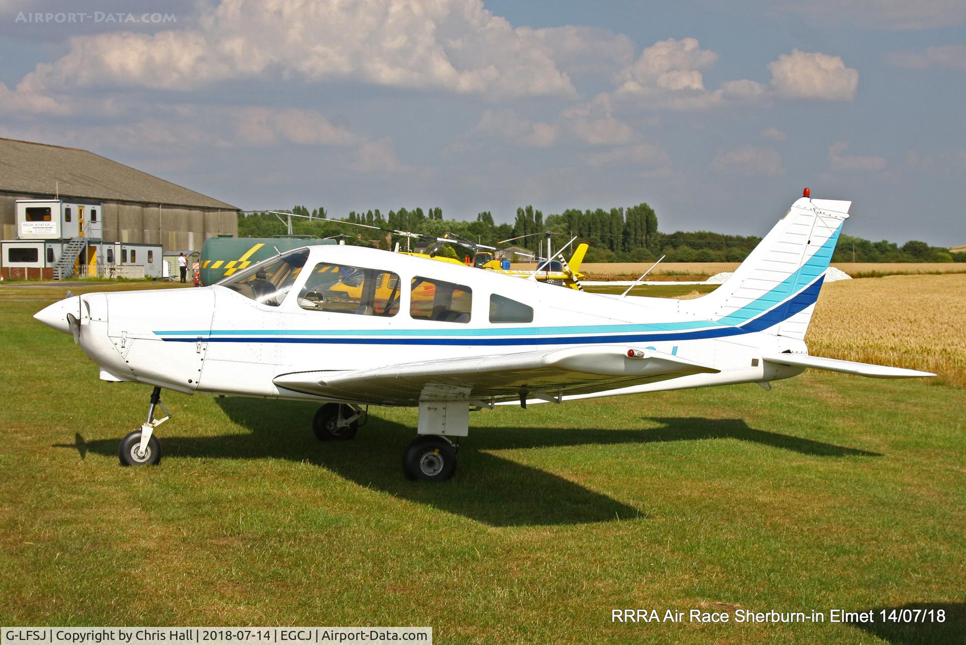 G-LFSJ, 1979 Piper PA-28-161 Cherokee Warrior II C/N 28-7916536, Sherburn in Elmet