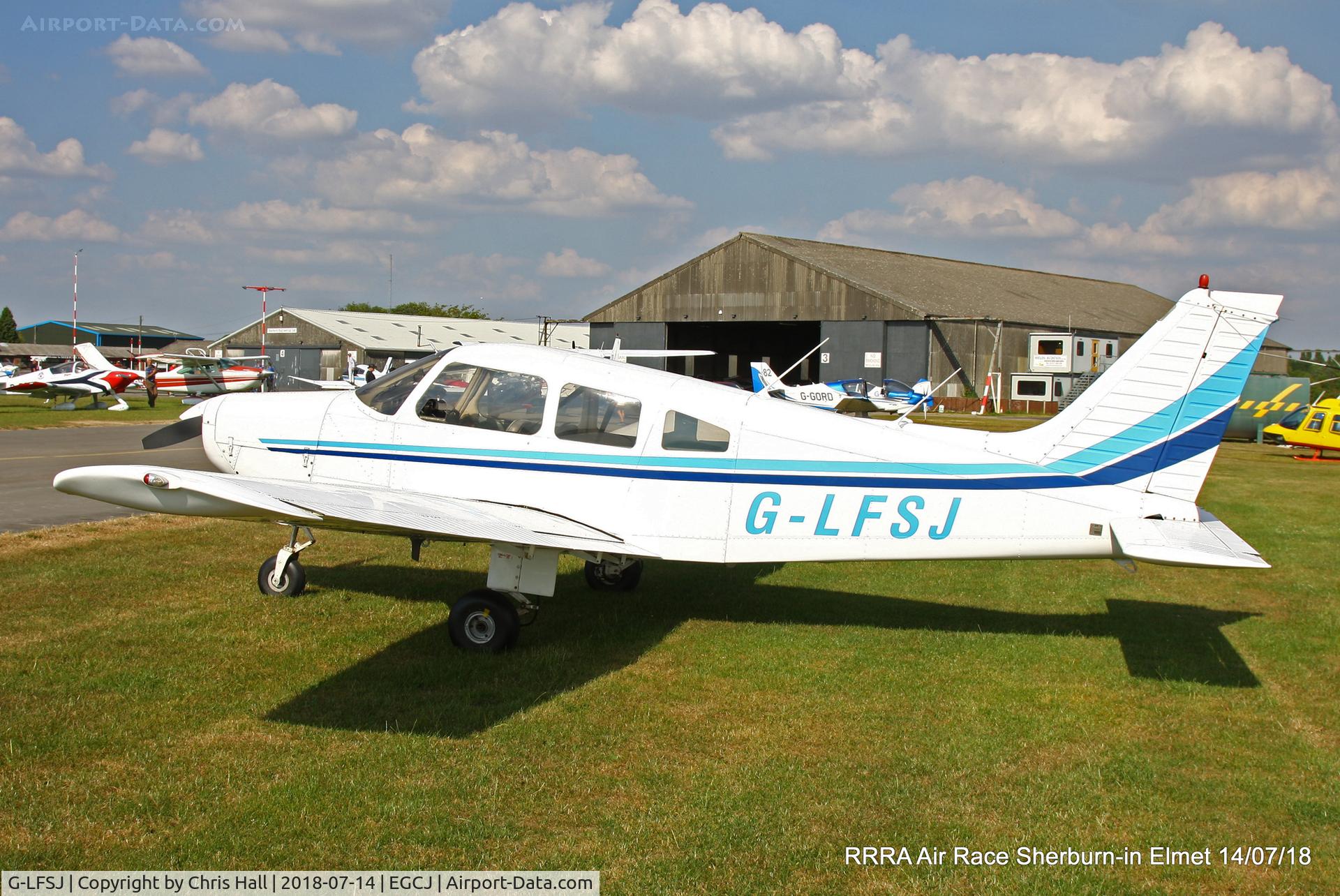 G-LFSJ, 1979 Piper PA-28-161 Cherokee Warrior II C/N 28-7916536, Sherburn in Elmet