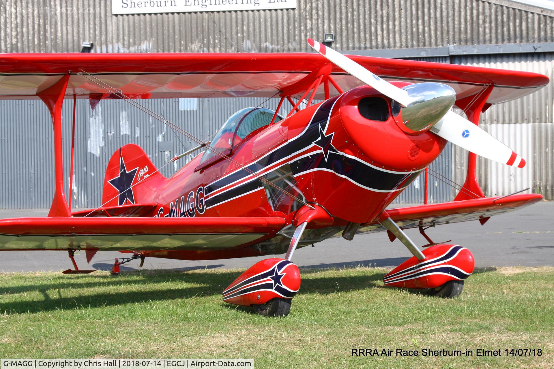 G-MAGG, 1983 Pitts S-1SE Special C/N PFA 009-10873, Sherburn in Elmet