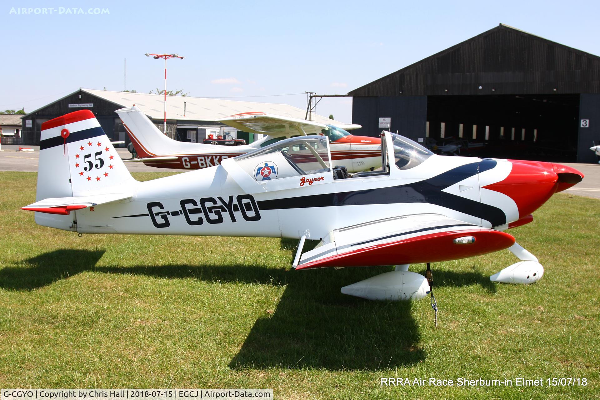 G-CGYO, 2005 Vans RV-6A C/N 24704, Sherburn in Elmet