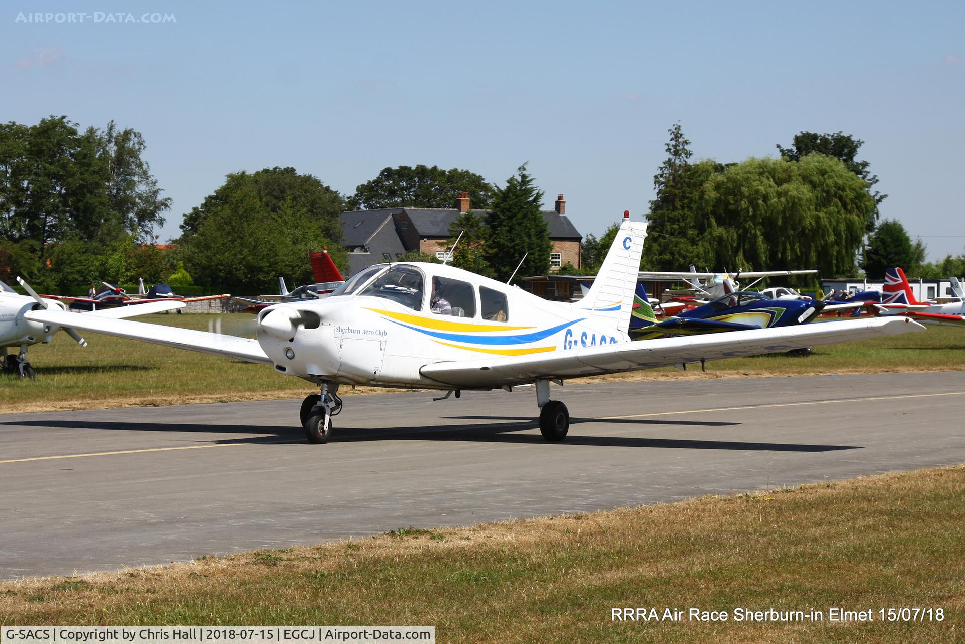 G-SACS, 1988 Piper PA-28-161 Cadet C/N 28-41047, Sherburn in Elmet