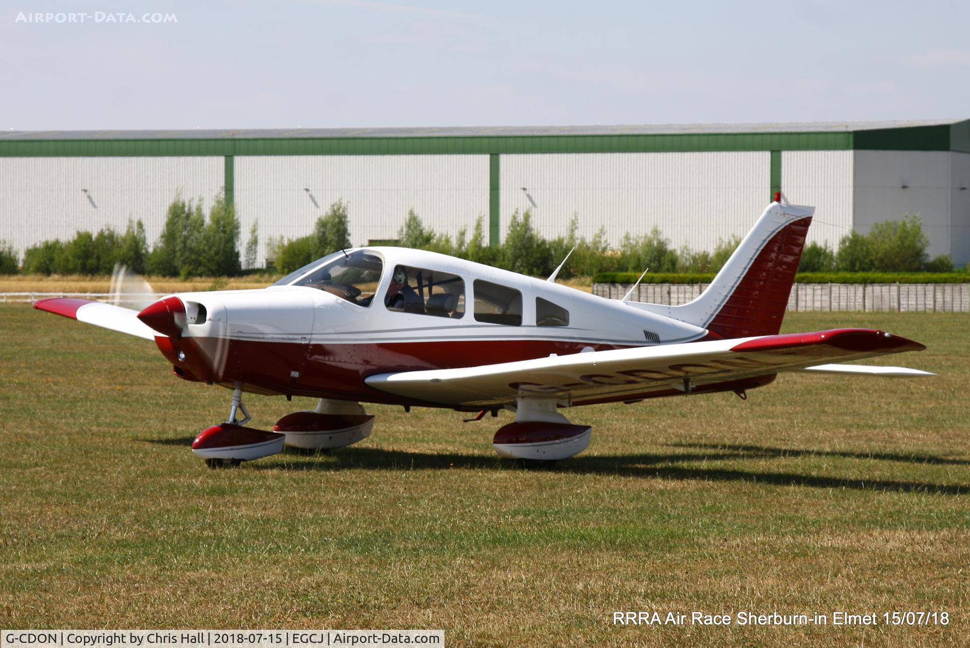 G-CDON, 1982 Piper PA-28-161 Cherokee Warrior II C/N 28-8216185, Sherburn in Elmet
