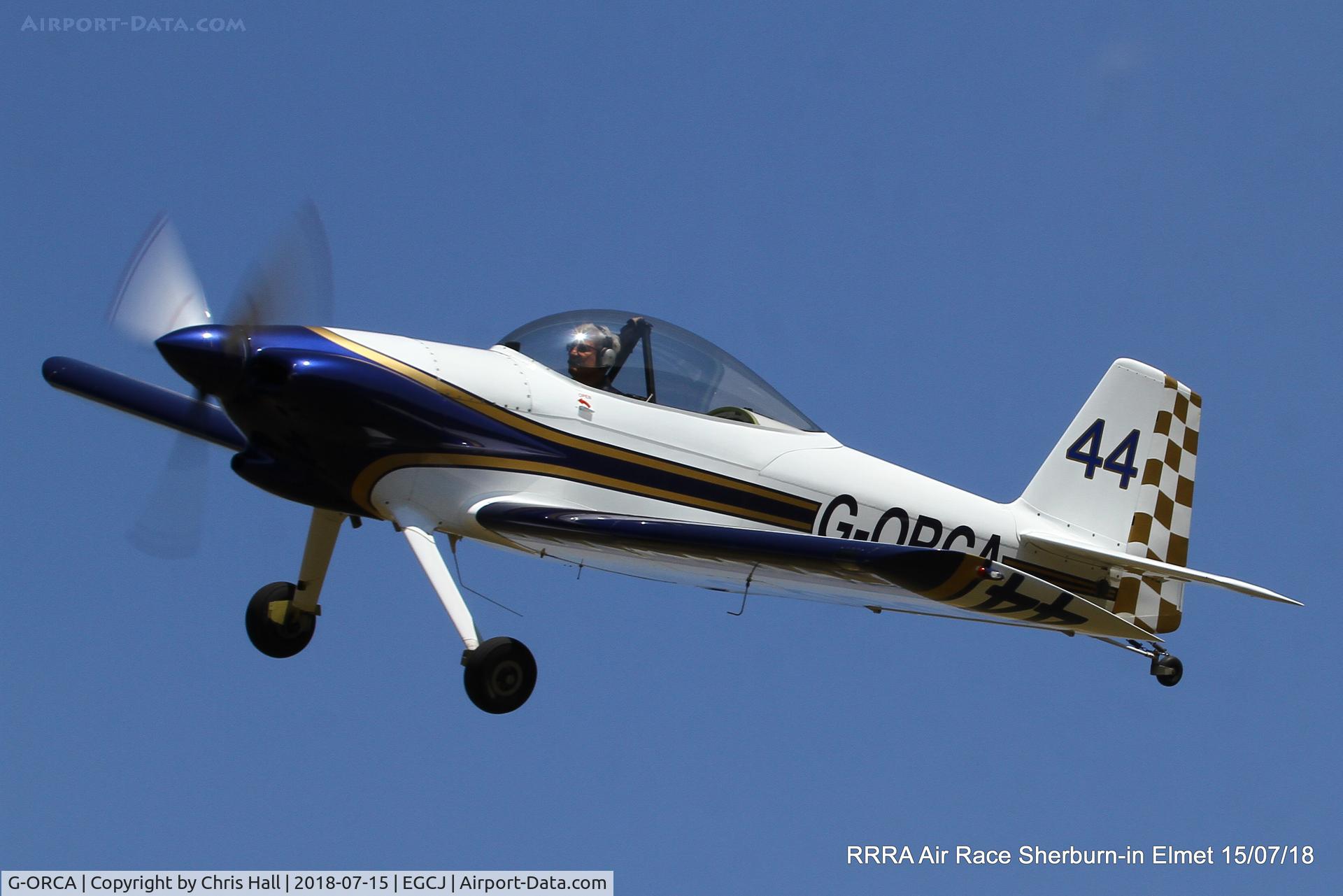 G-ORCA, 2005 Vans RV-4 C/N PFA 181-12924, RRRA Air Race, Sherburn in Elmet