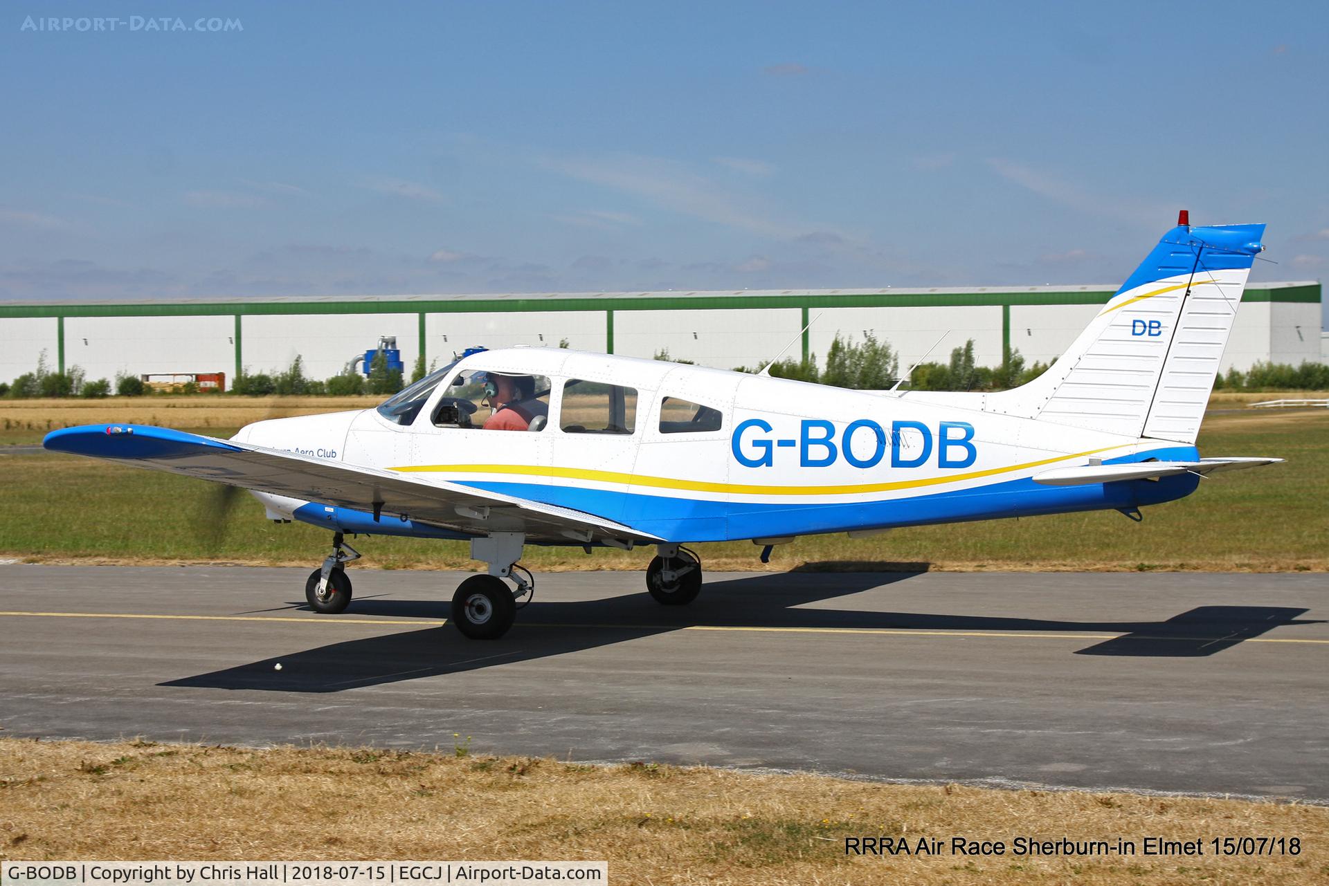 G-BODB, 1988 Piper PA-28-161 Cherokee Warrior II C/N 2816042, Sherburn in Elmet