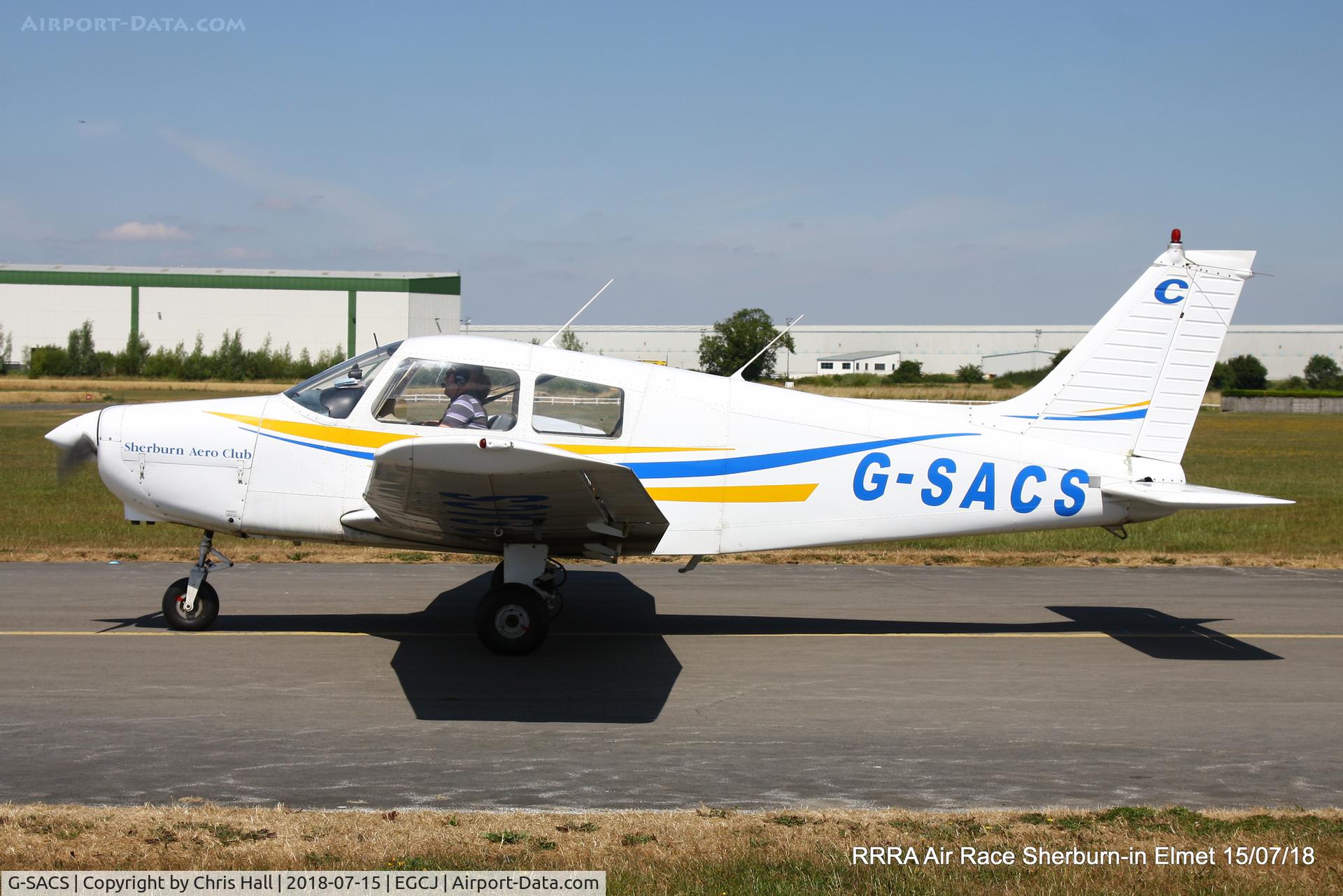 G-SACS, 1988 Piper PA-28-161 Cadet C/N 28-41047, Sherburn in Elmet
