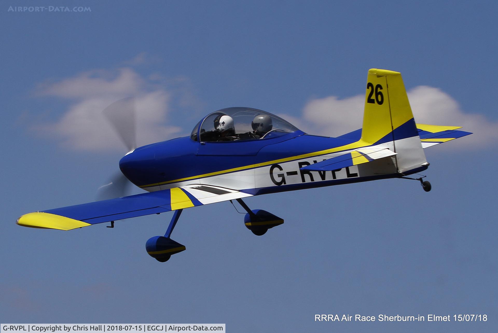 G-RVPL, 2006 Vans RV-8 C/N PFA 303-13885, RRRA Air Race, Sherburn in Elmet