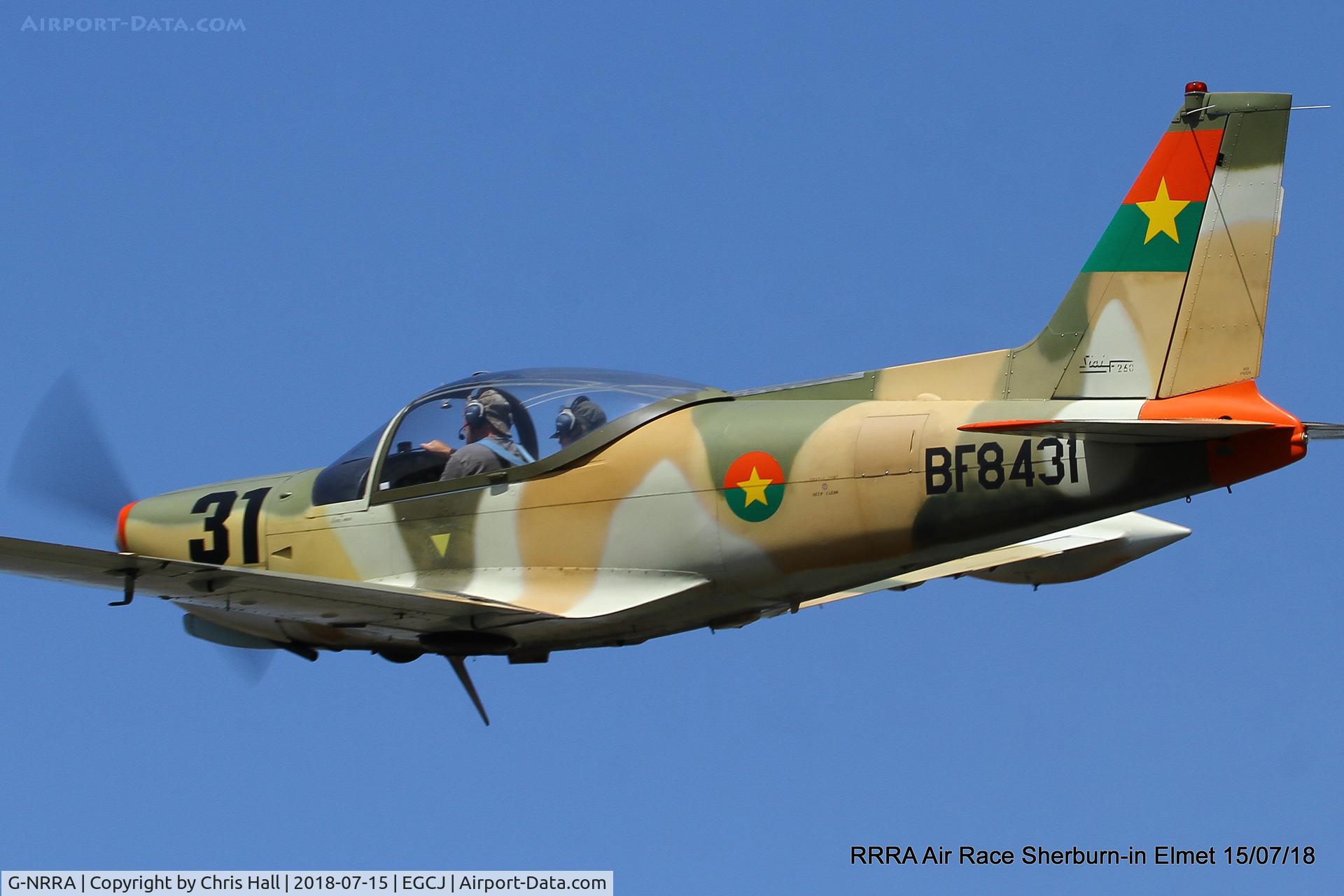 G-NRRA, 1968 SIAI-Marchetti SF-260W Warrior C/N 116, RRRA Air Race, Sherburn in Elmet